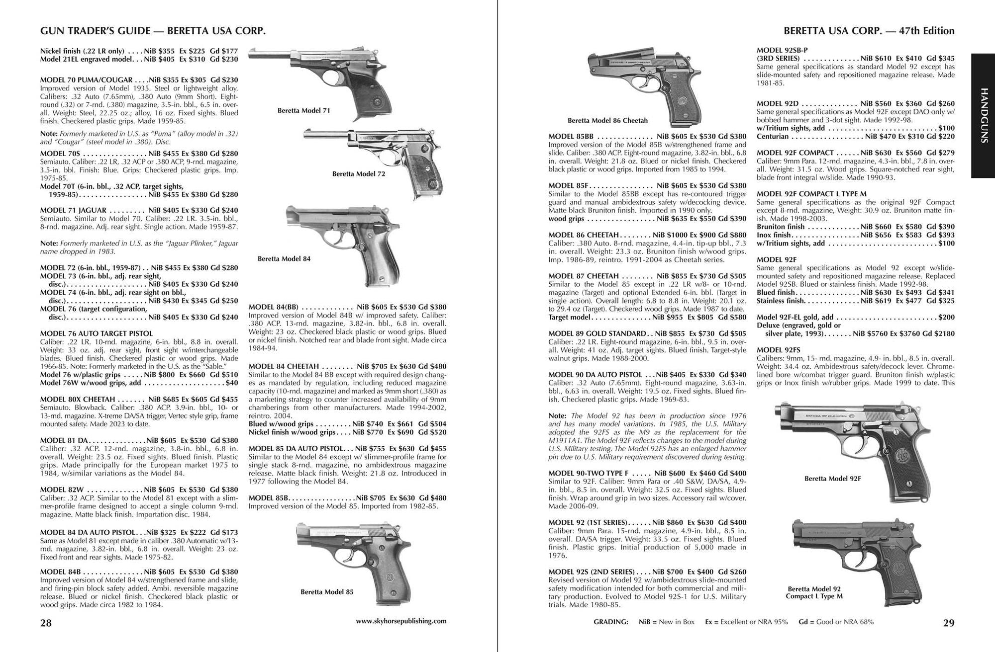 Gun Trader's Guide, Forty-Seventh Edition: A Comprehensive, Fully Illustrated Guide to Modern Collectible Firearms with Current Market Values