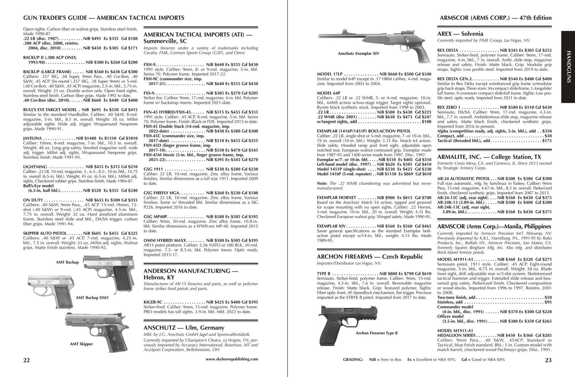 Gun Trader's Guide, Forty-Seventh Edition: A Comprehensive, Fully Illustrated Guide to Modern Collectible Firearms with Current Market Values