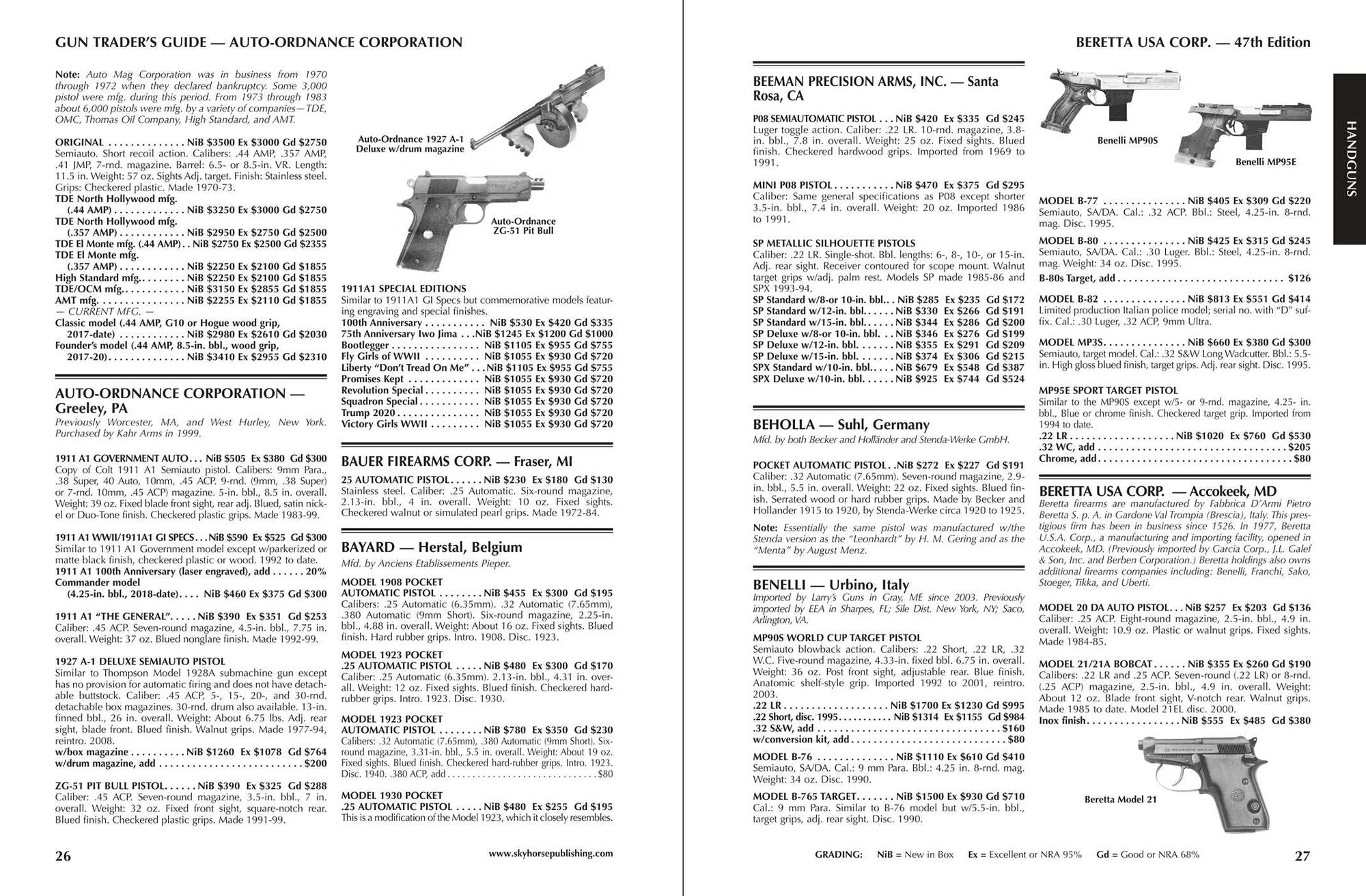 Gun Trader's Guide, Forty-Seventh Edition: A Comprehensive, Fully Illustrated Guide to Modern Collectible Firearms with Current Market Values