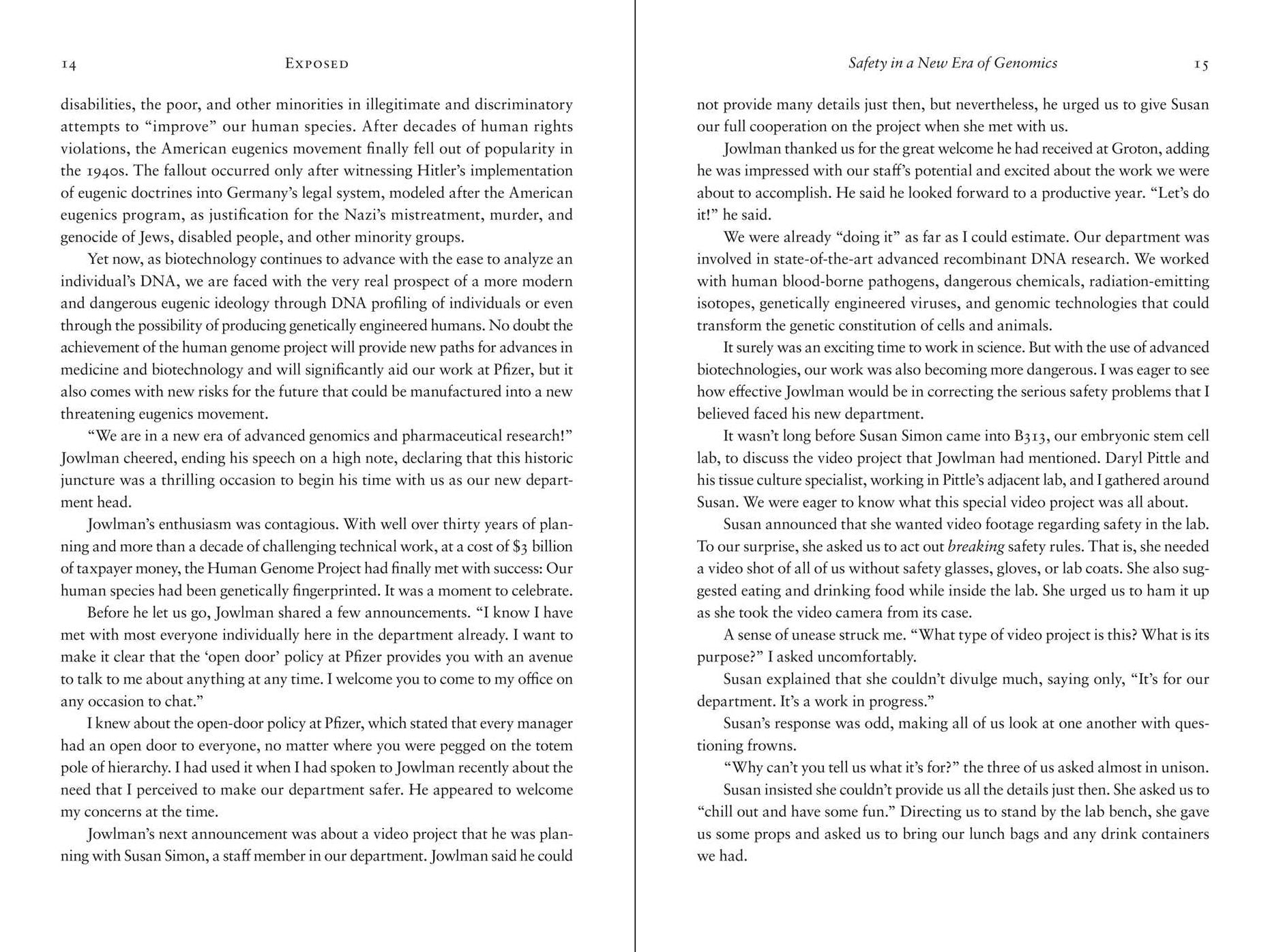 Exposed: A Pfizer Scientist Battles Corruption, Lies, and Betrayal, and Becomes a Biohazard Whistleblower