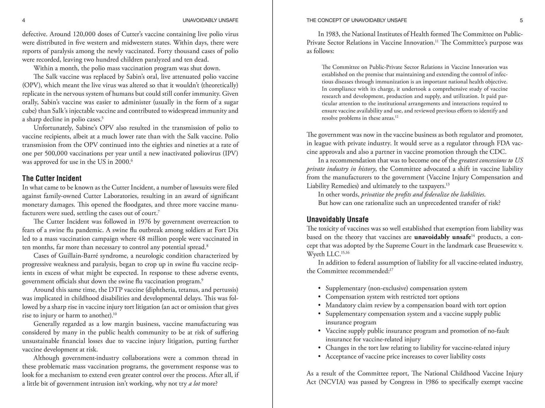 Unavoidably Unsafe for Adults: A Physician's Guide to Vaccine Safety, Effectiveness, and Your Right to Choose