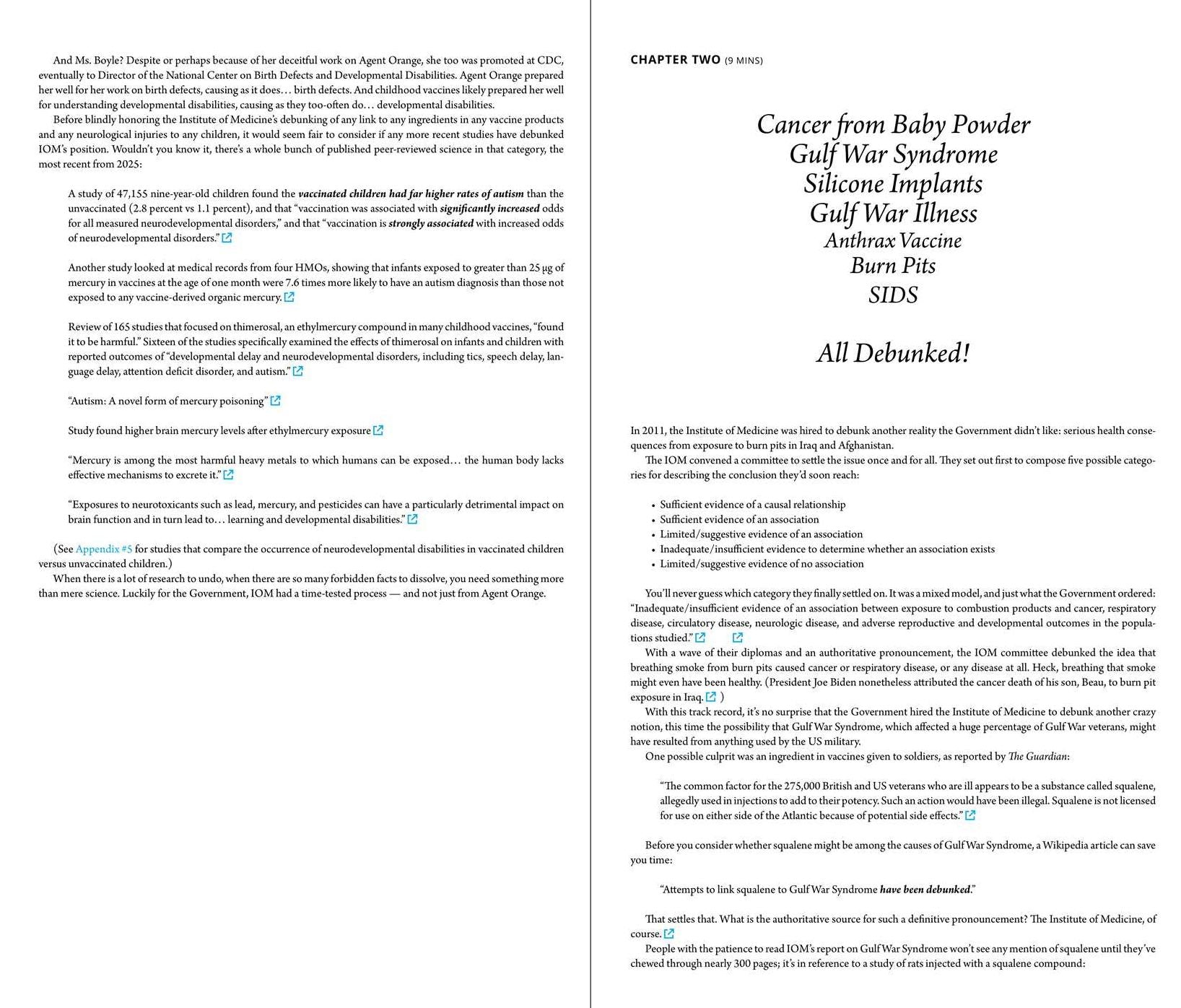 Forbidden Facts: Government Deceit & Suppression About Brain Damage from Childhood Vaccines