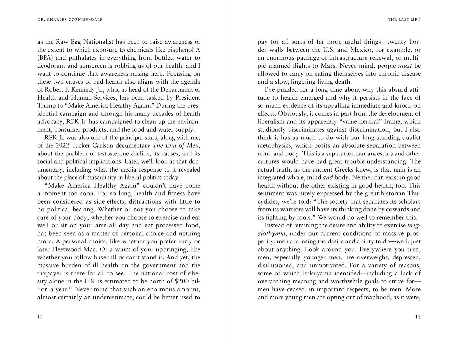 The Last Men: Liberalism and the Death of Masculinity