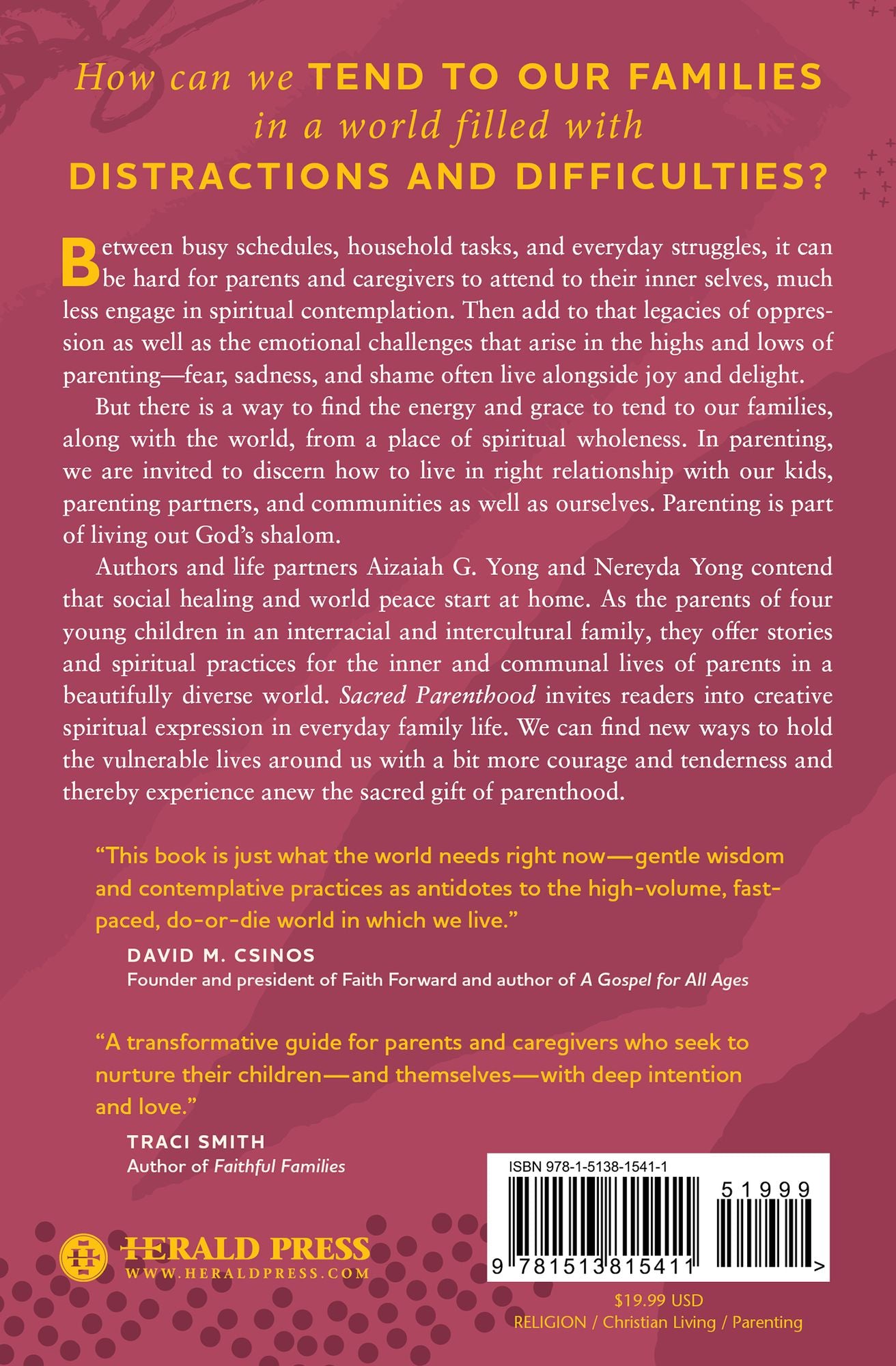 Sacred Parenthood: Spiritual Practices for the Highs and Lows of Parenting