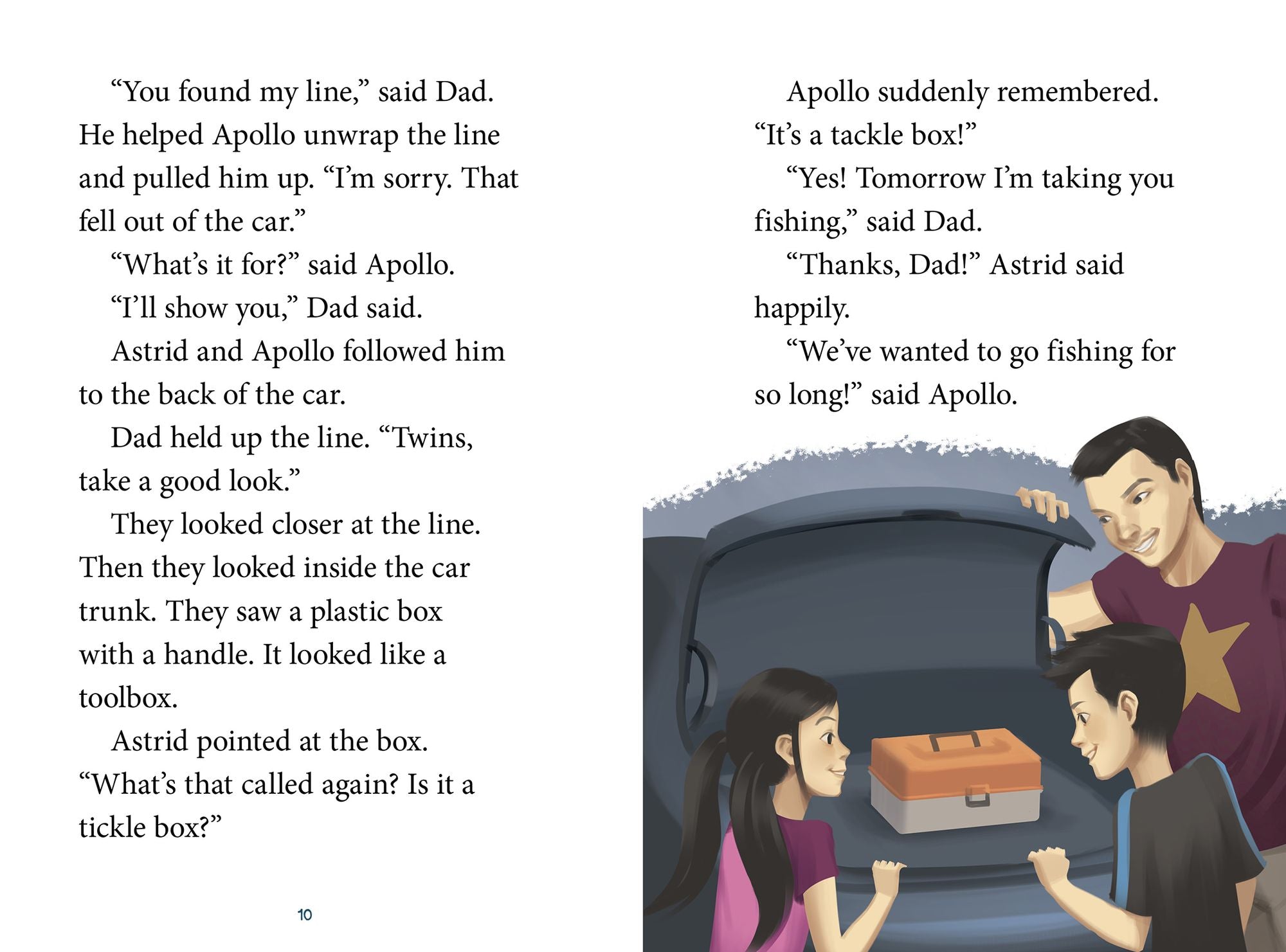 Astrid and Apollo and the Fishing Flop