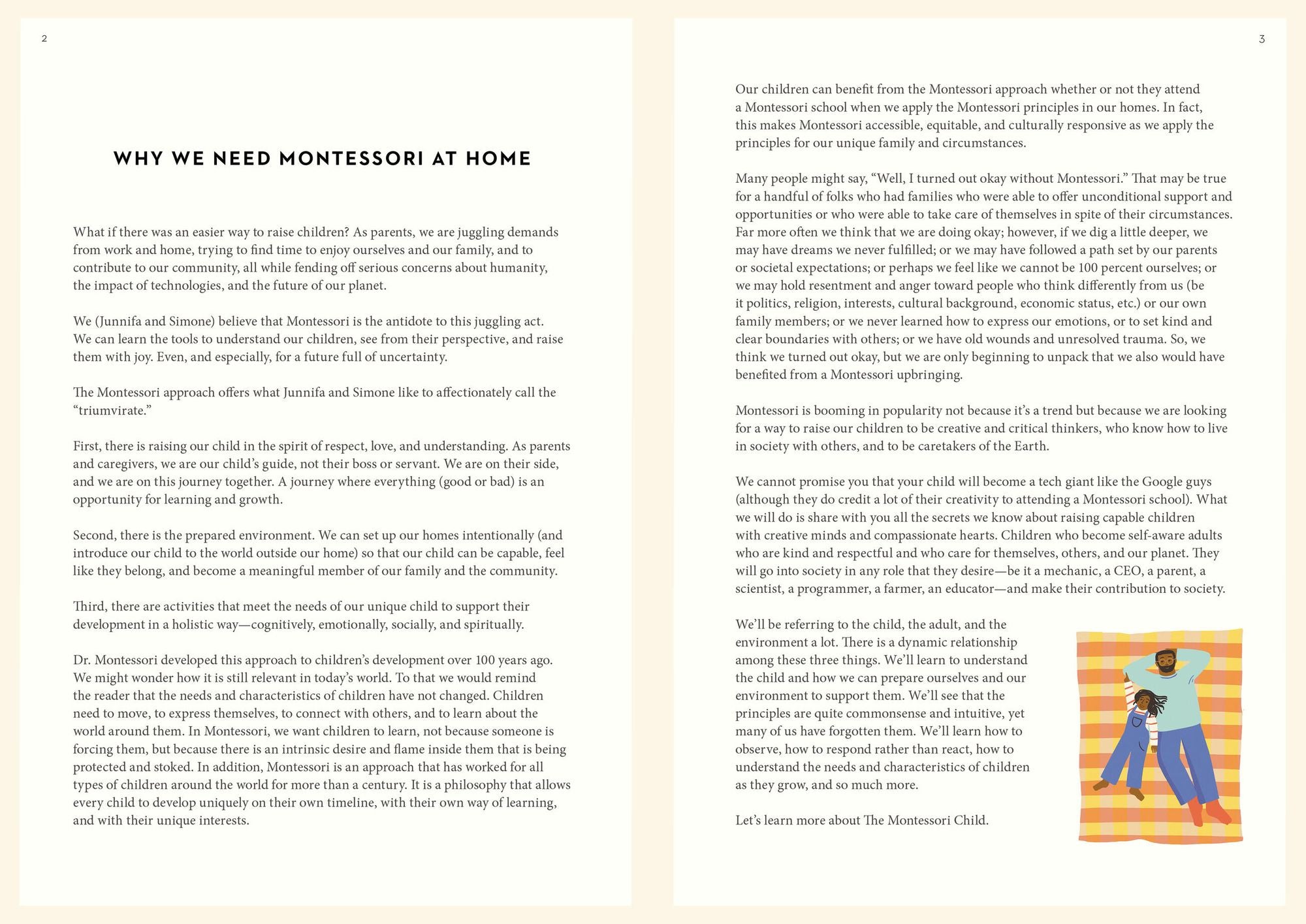 The Montessori Child: A Parent's Guide to Raising Capable Children with Creative Minds and Compassionate Hearts