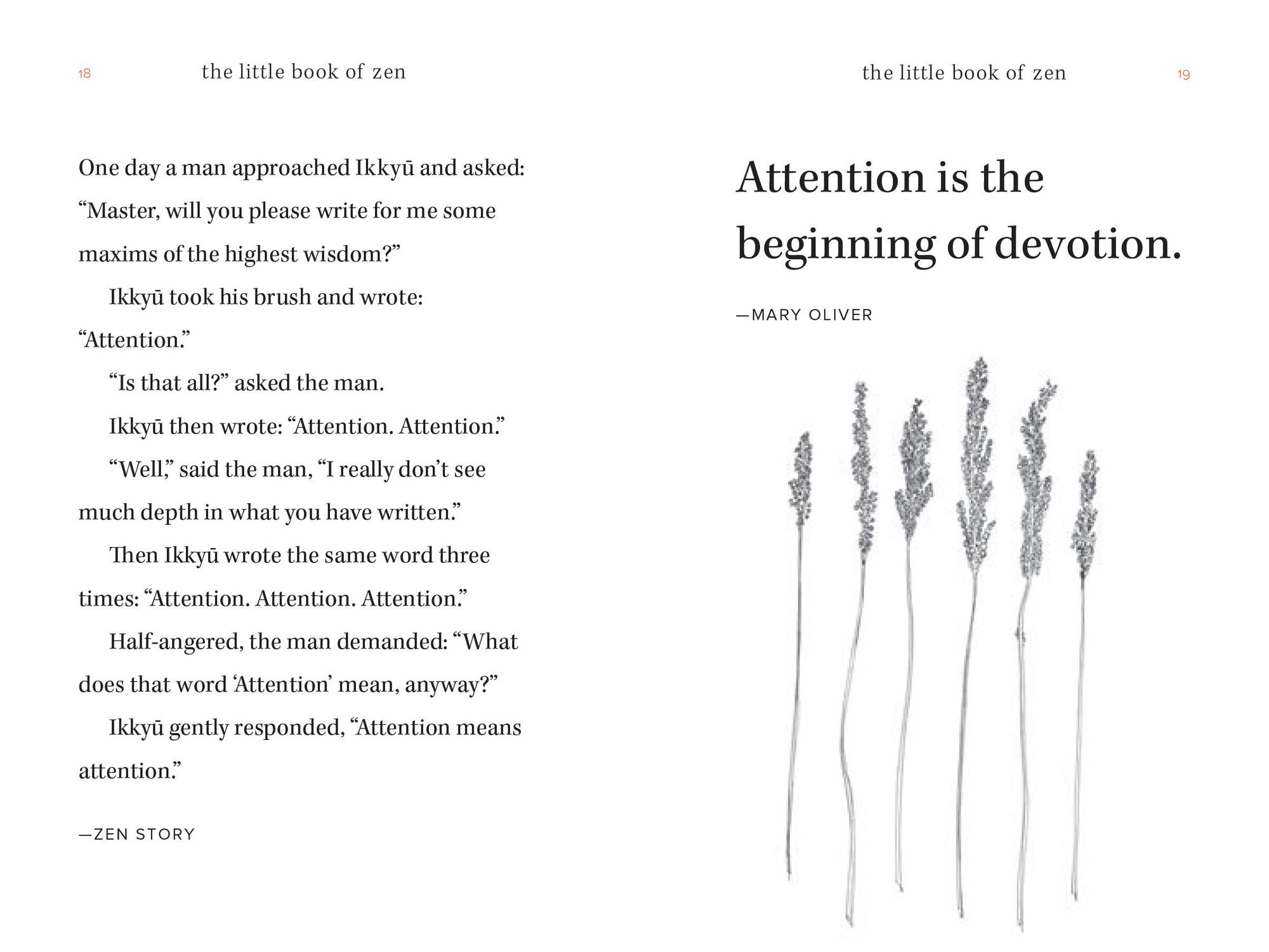 The Little Book of Zen: Sayings, Parables, Meditations & Haiku