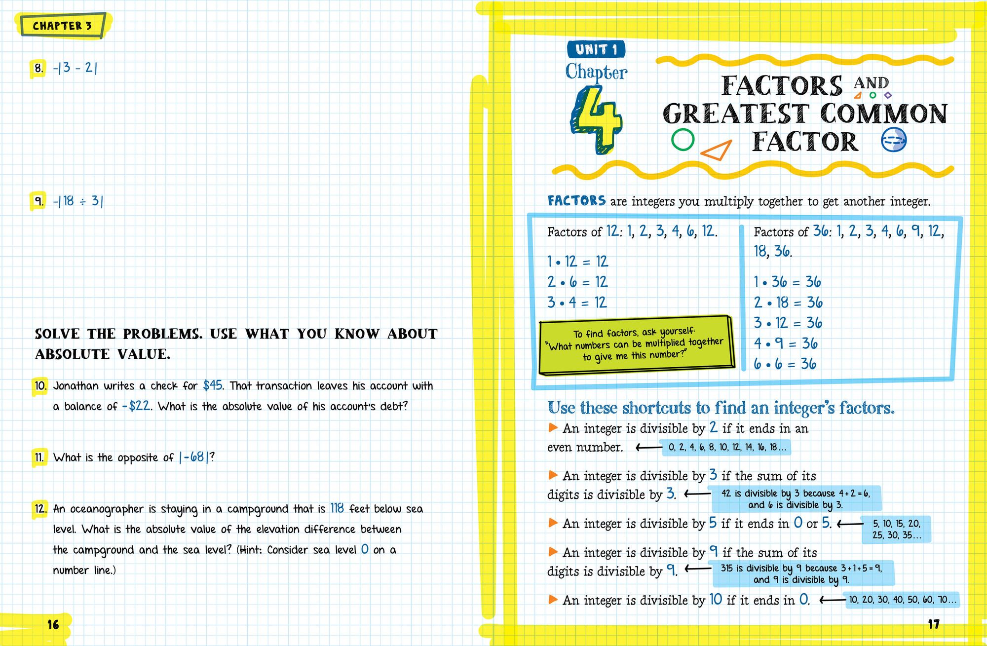 The Big Fat Middle School Math Workbook: 600 Math Practice Exercises