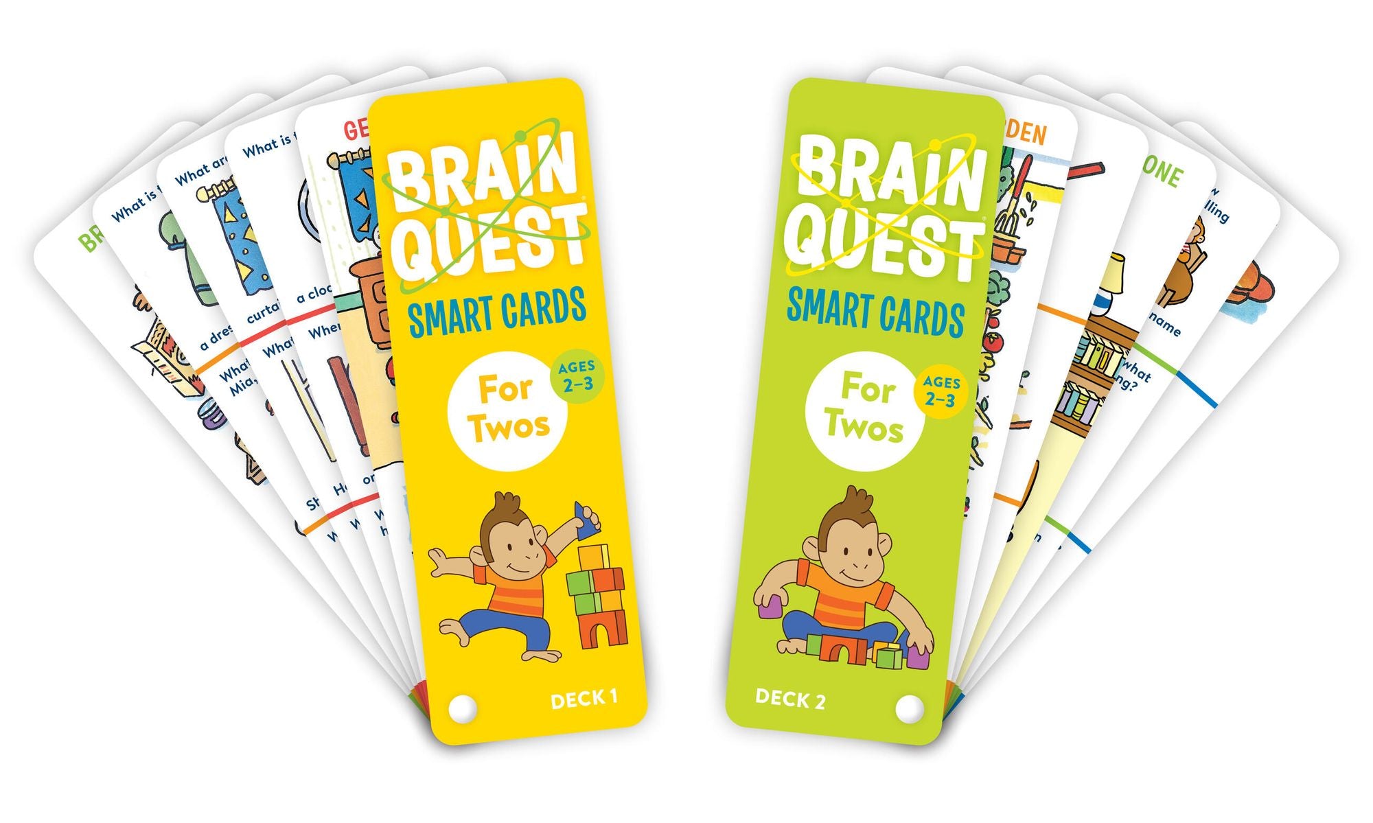 Brain Quest For Twos Smart Cards, Revised 5th Edition