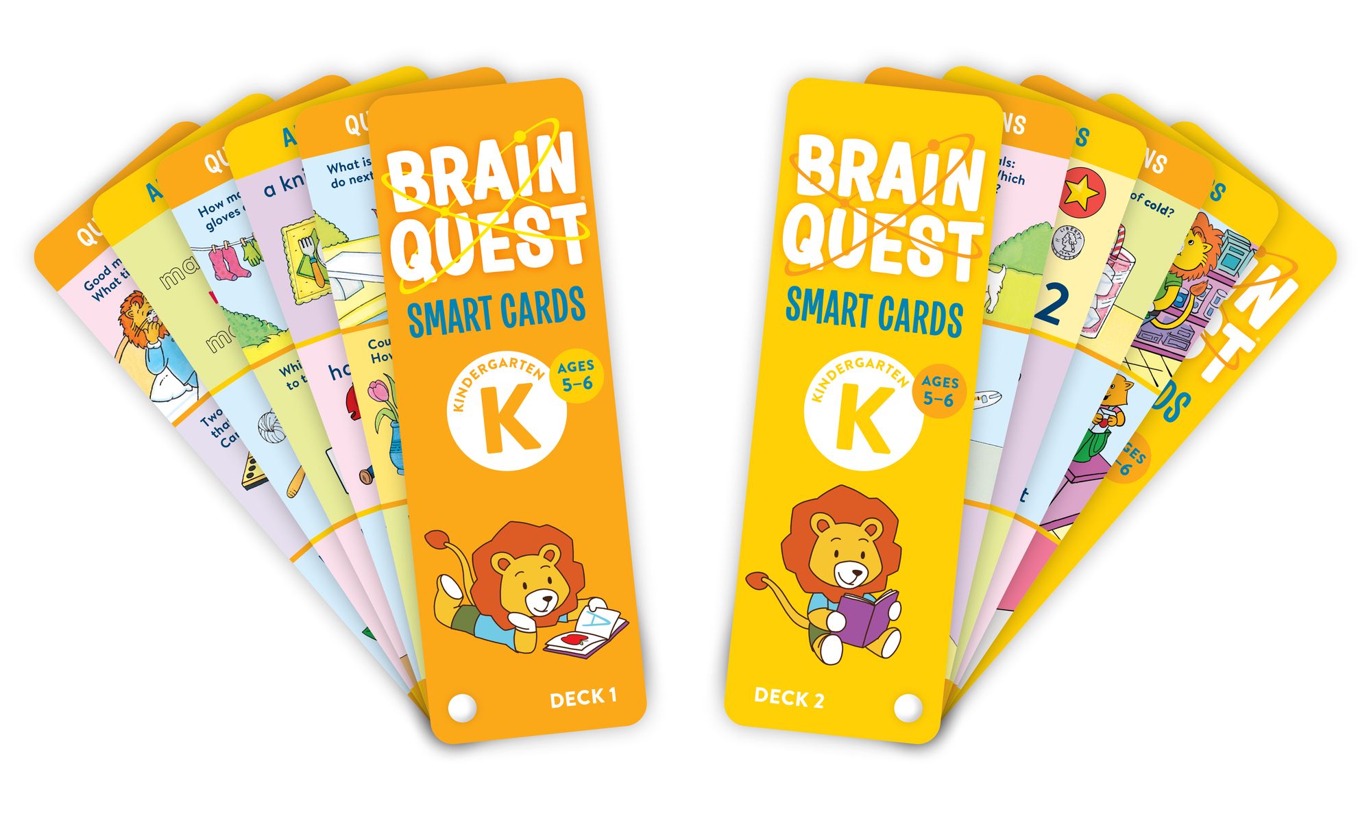 Brain Quest Kindergarten Smart Cards Revised 5th Edition