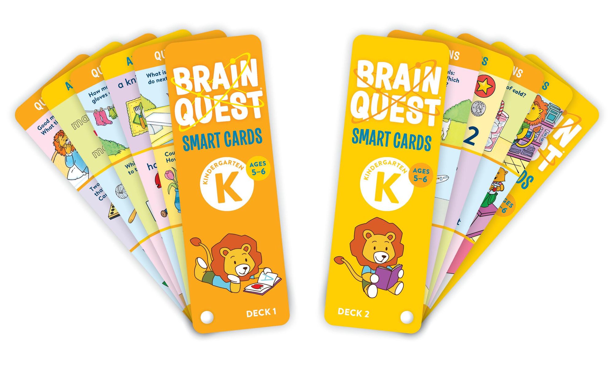 Brain Quest Kindergarten Smart Cards Revised 5th Edition