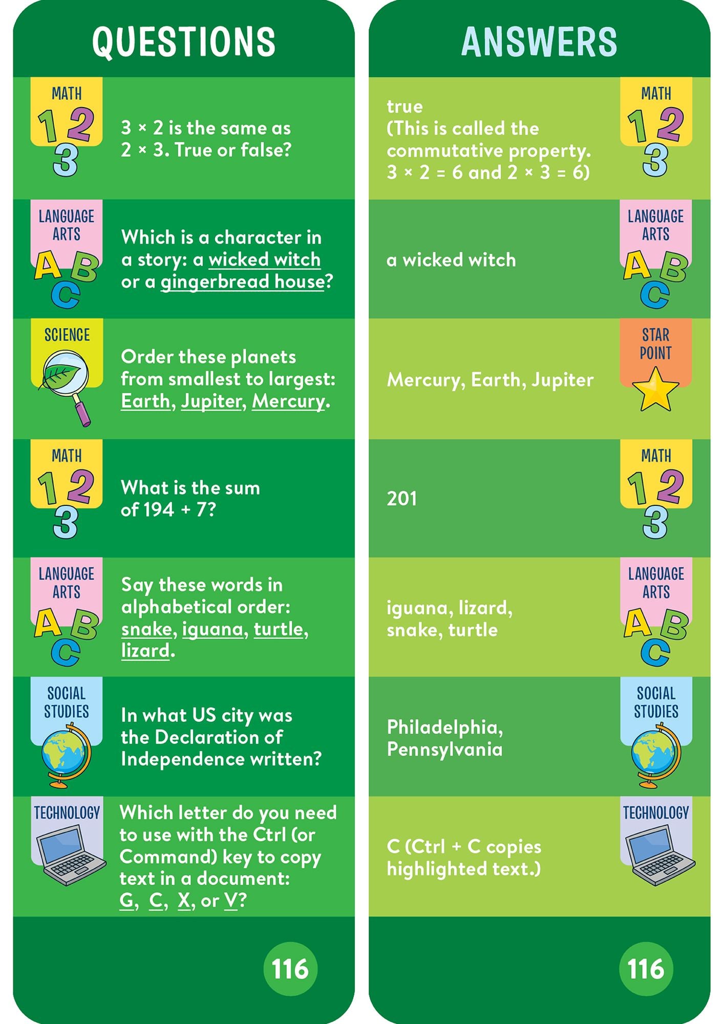 Brain Quest 3rd Grade Smart Cards Revised 5th Edition