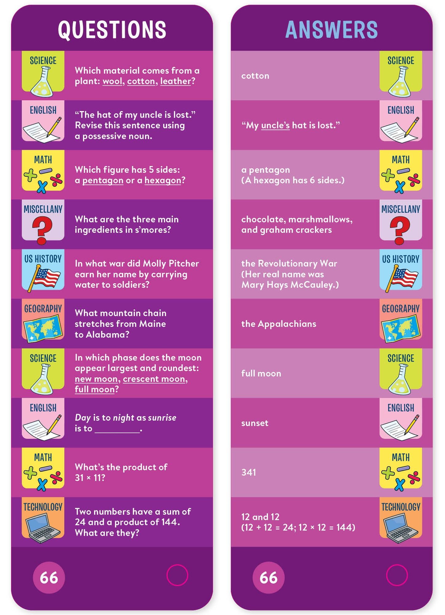 Brain Quest 4th Grade Smart Cards Revised 5th Edition