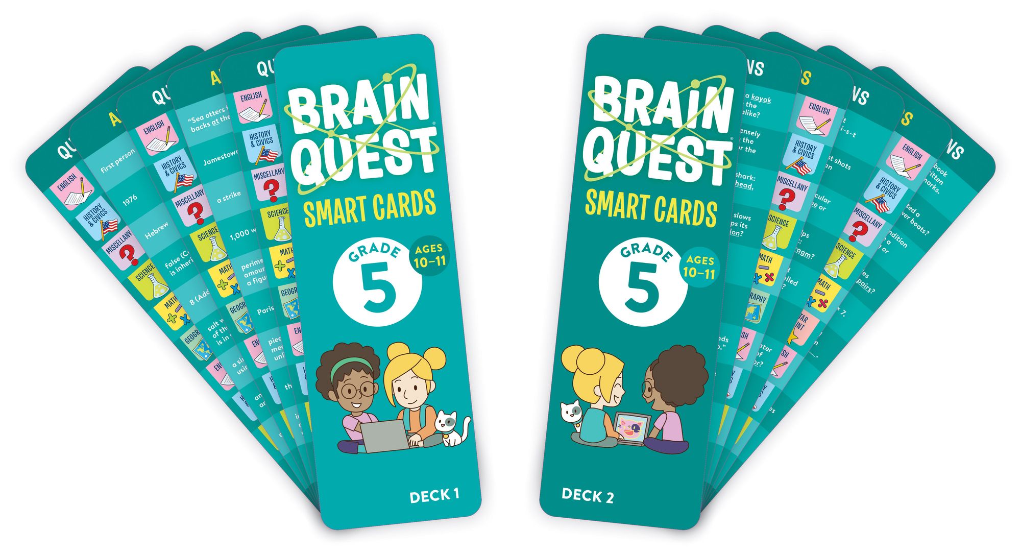 Brain Quest 5th Grade Smart Cards Revised 5th Edition
