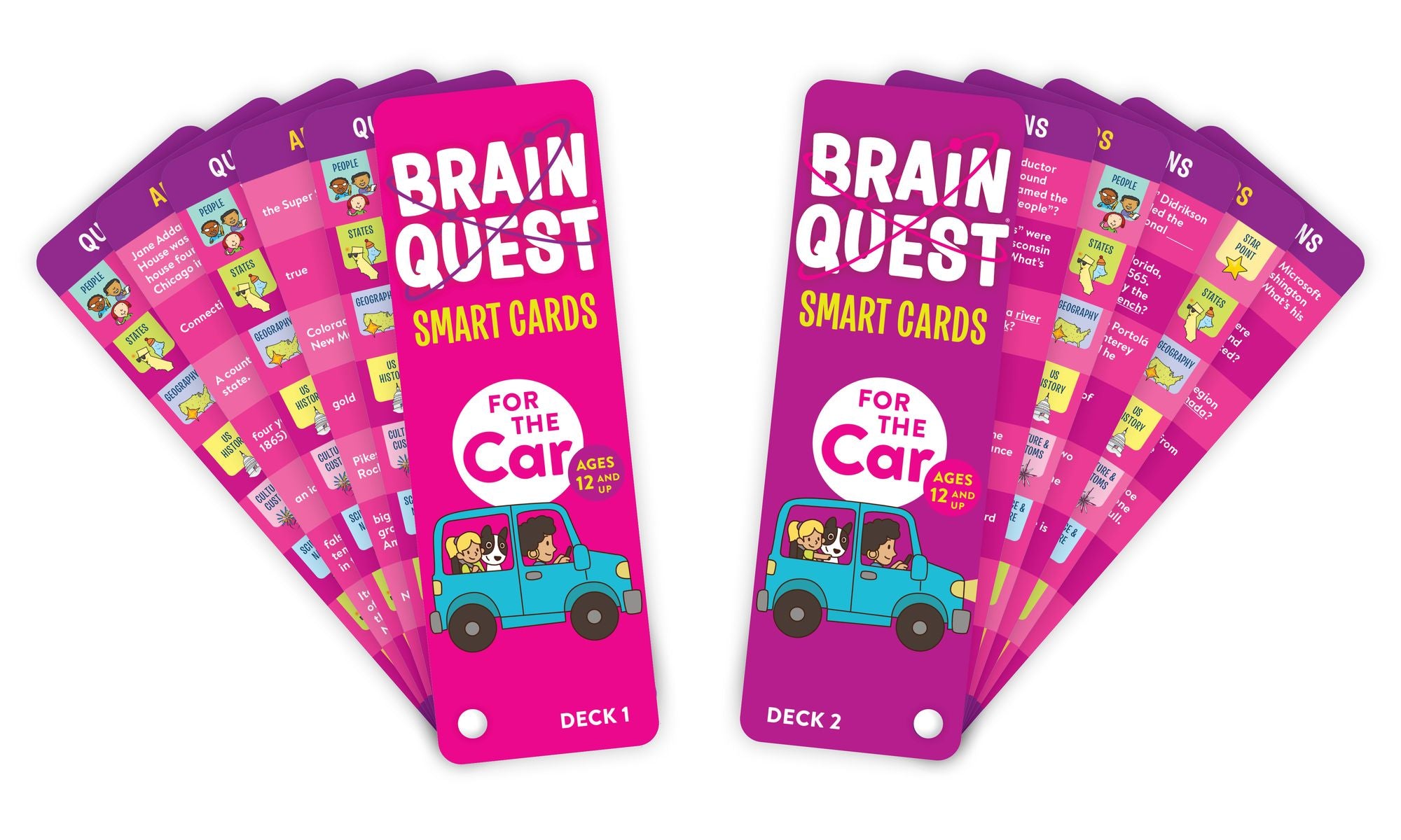 Brain Quest For the Car Smart Cards Revised 5th Edition