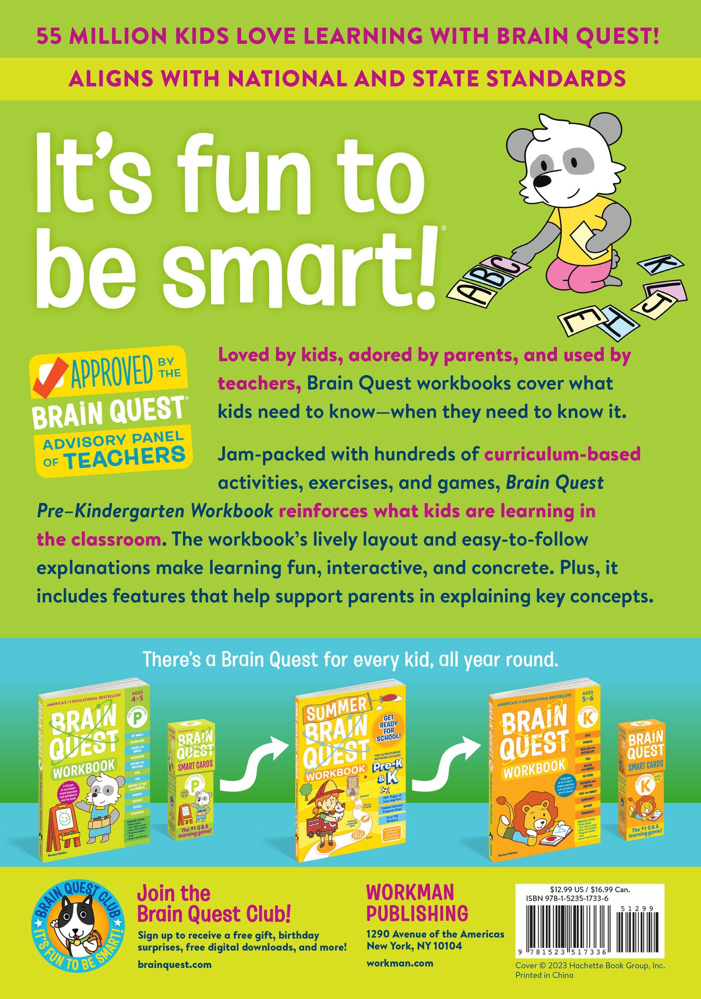 Brain Quest Workbook: Pre-K Revised Edition