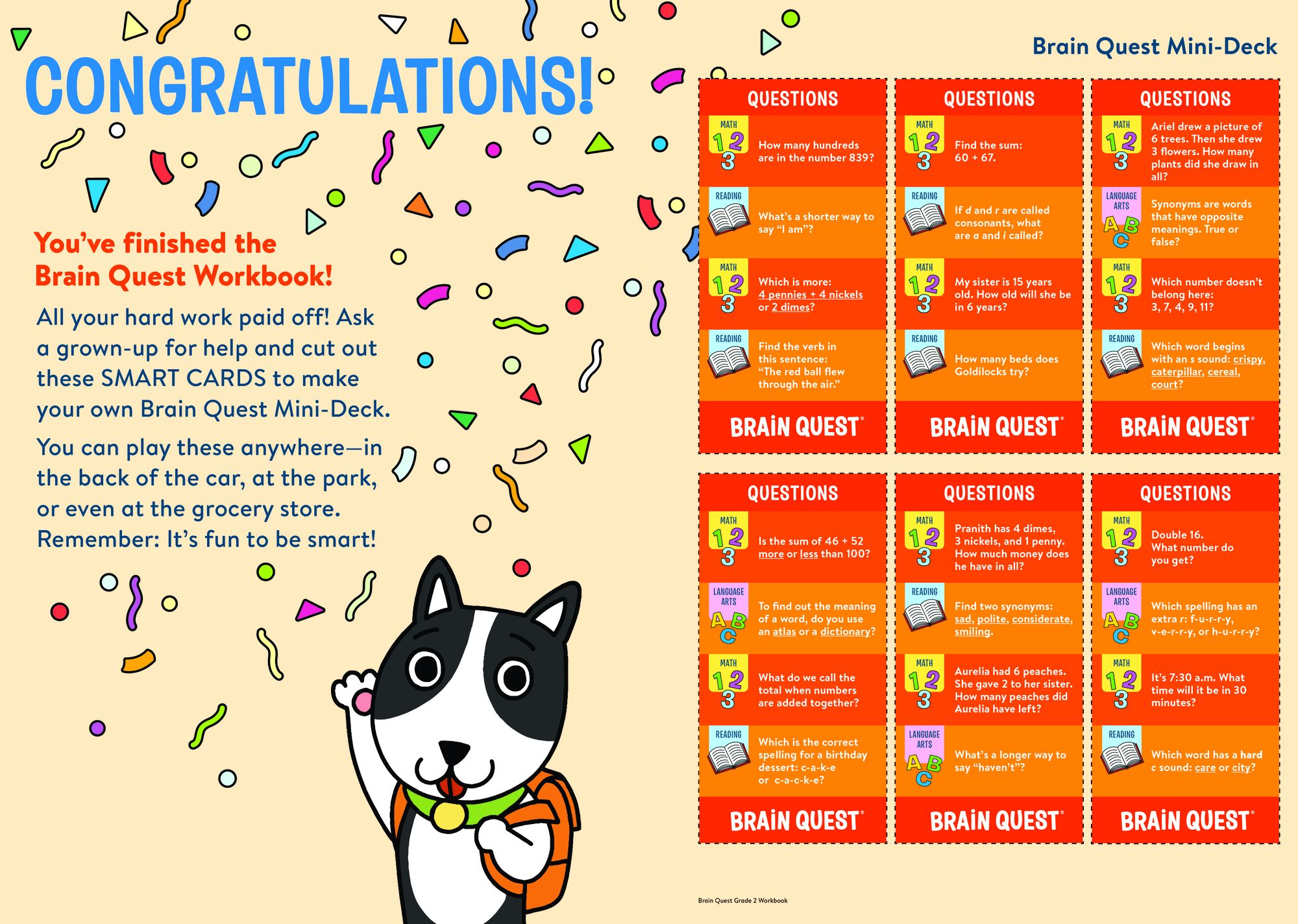 Brain Quest Workbook: 2nd Grade Revised Edition