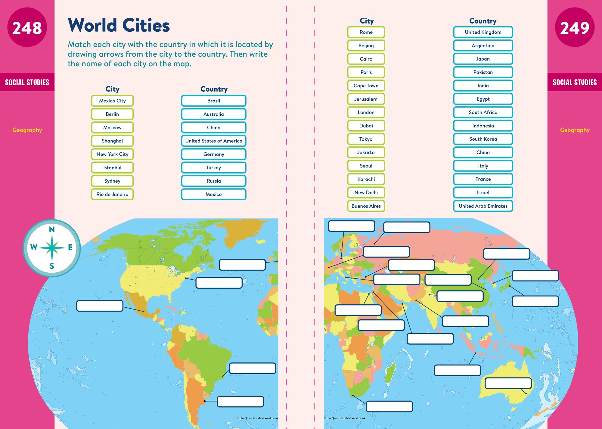 Brain Quest Workbook: 6th Grade Revised Edition