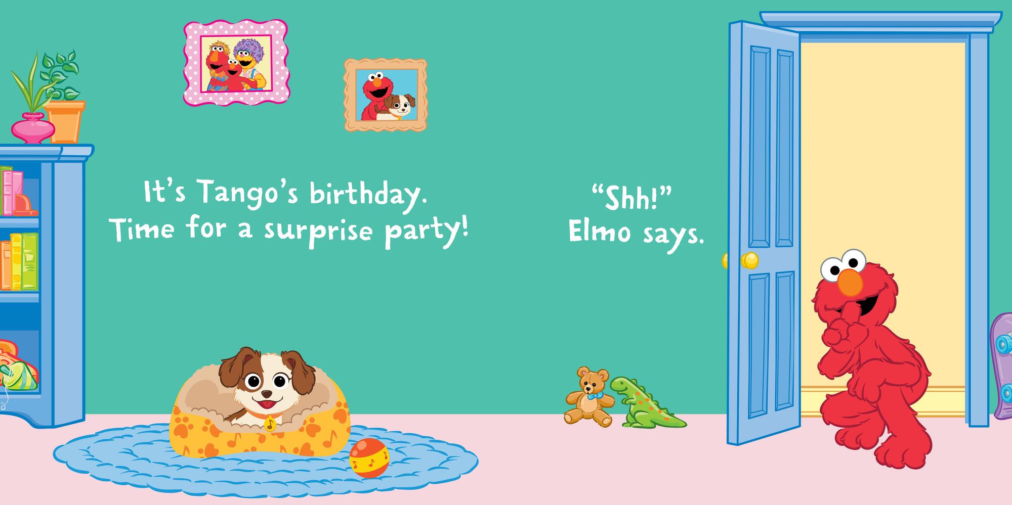 Indestructibles (The Original): Sesame Street: Elmo Says Surprise!: Chew Proof · Rip Proof · Nontoxic · 100% Washable (Book for Babies, Newborn Books, Safe to Chew)