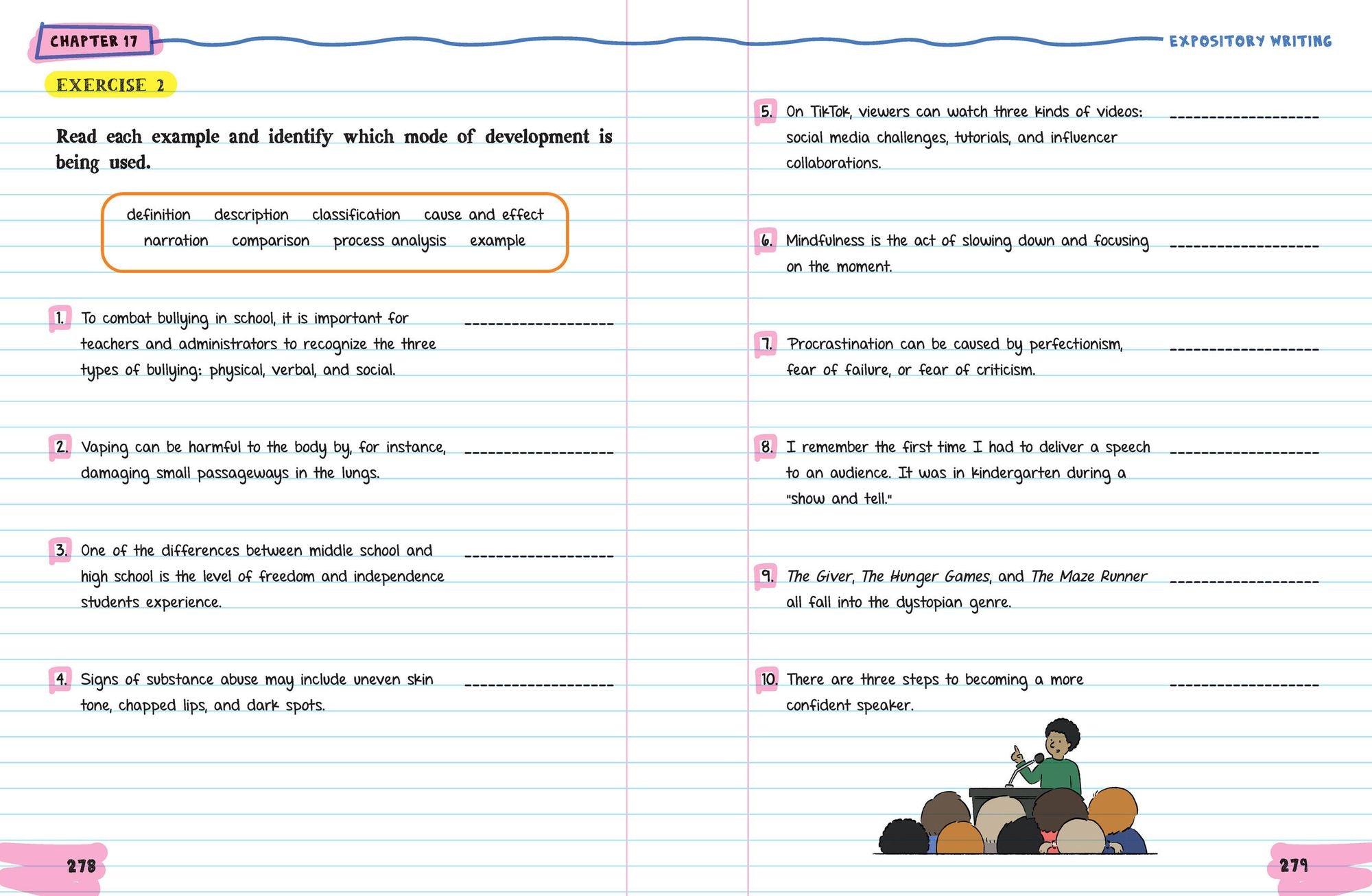 The Big Fat Middle School English Language Arts Workbook: 100+ ELA Practice Exercises