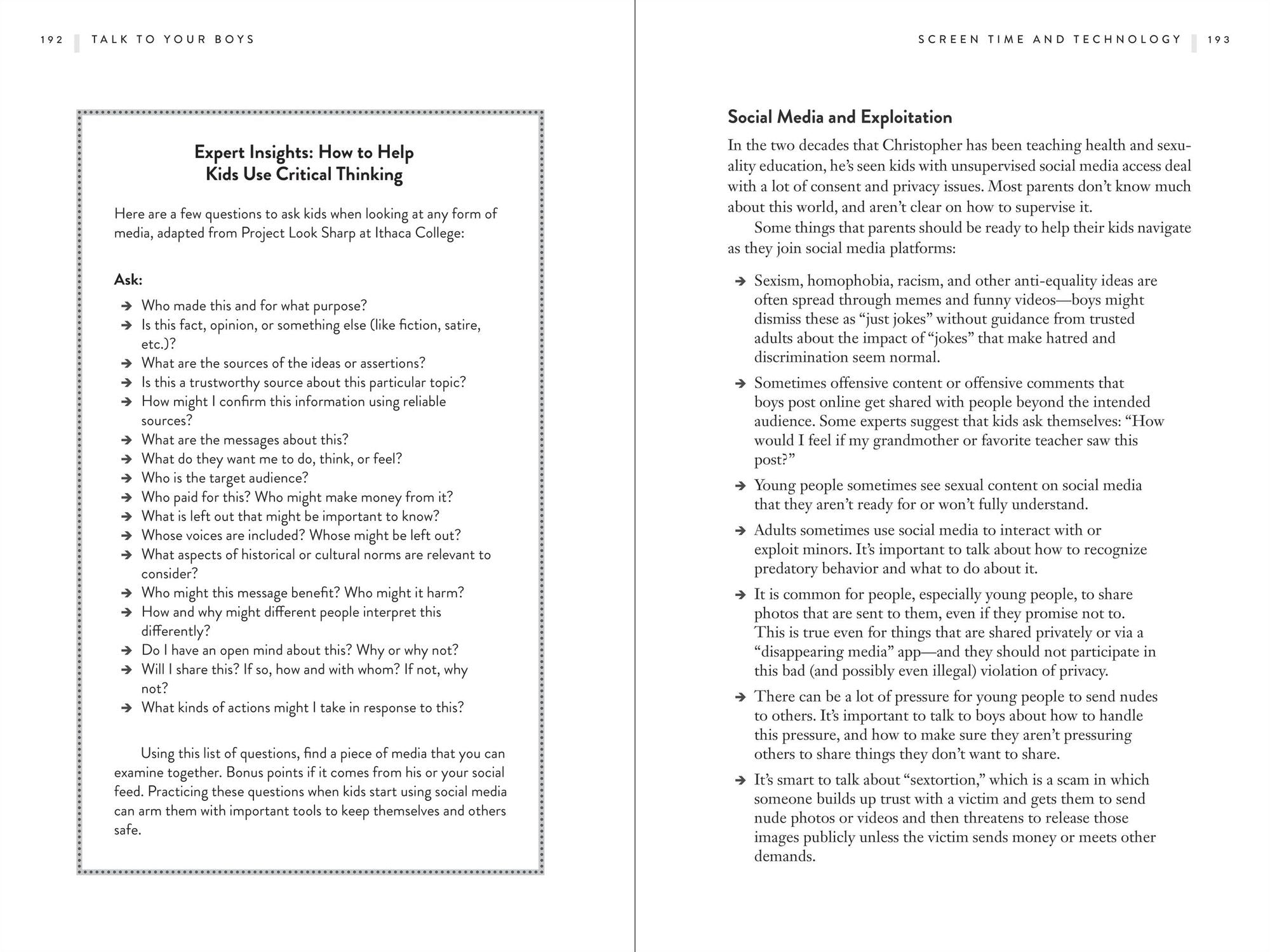 Talk to Your Boys: 16 Conversations to Help Tweens and Teens Grow into Confident, Caring Young Men