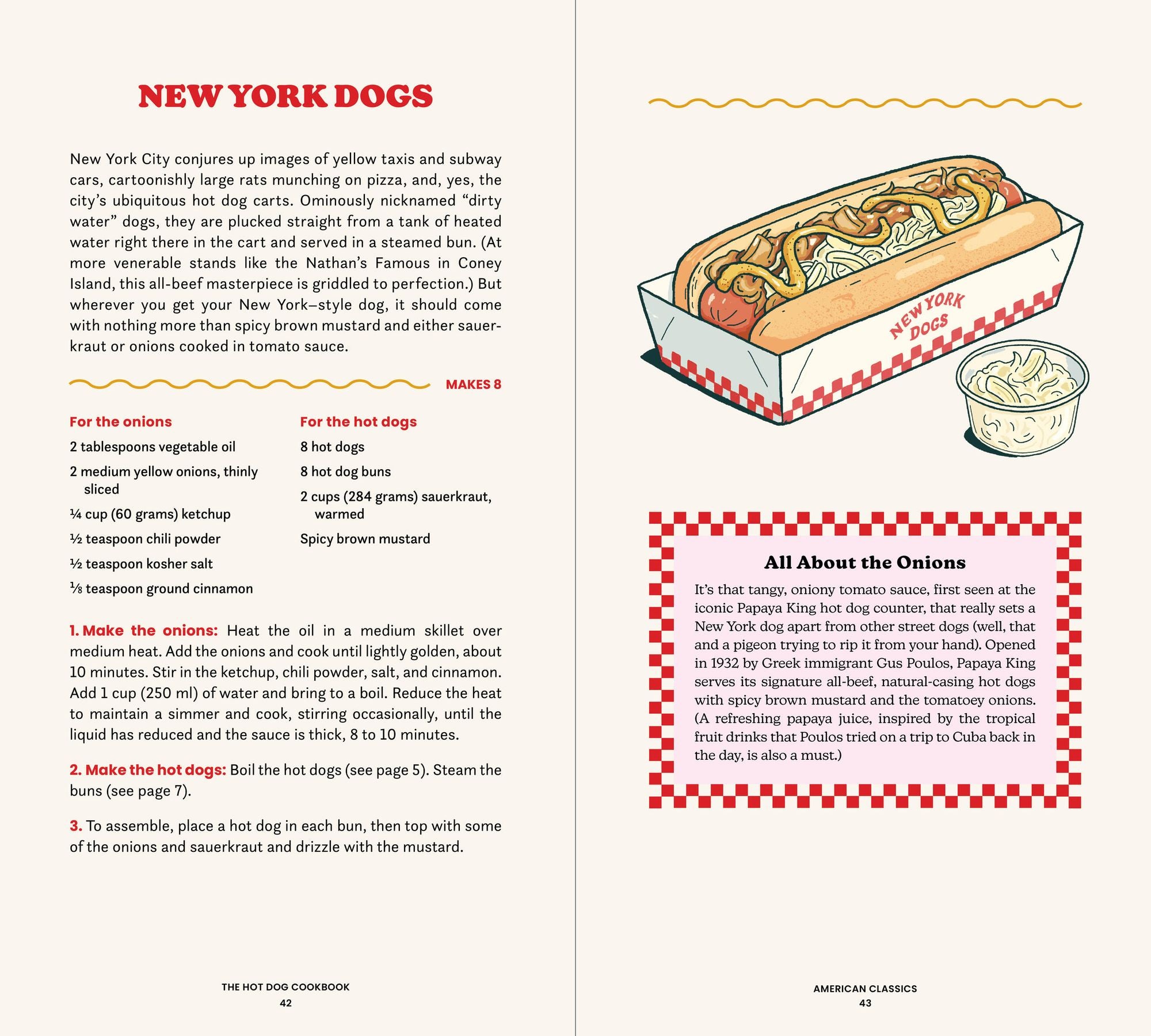 The Hot Dog Cookbook: 50 Recipes for the World's Best Food