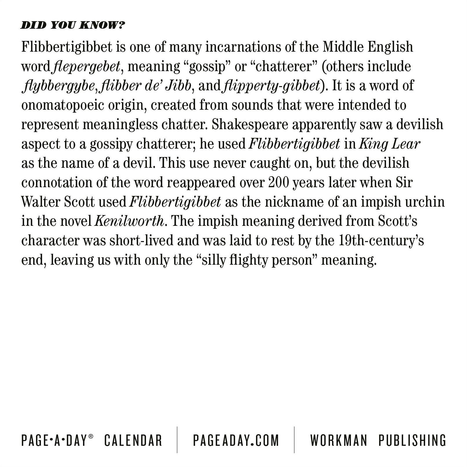 2026 365 New Words-A-Year Page-A-Day Calendar