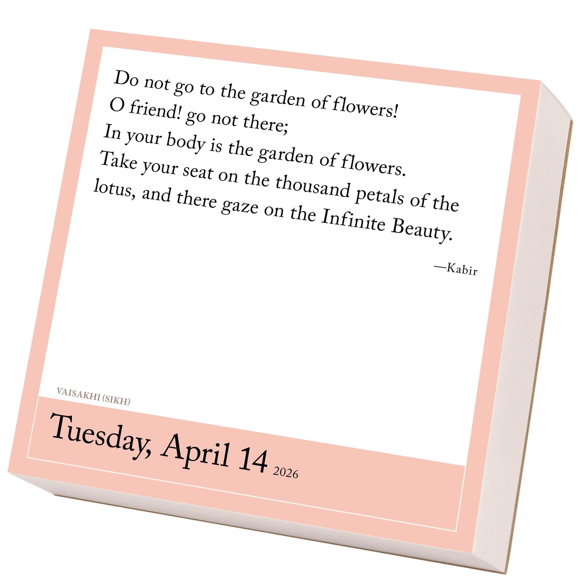 Prayer for Every Day Page-A-Day(r) Calendar 2026: A Collection of Prayers from Around the World and Across Time