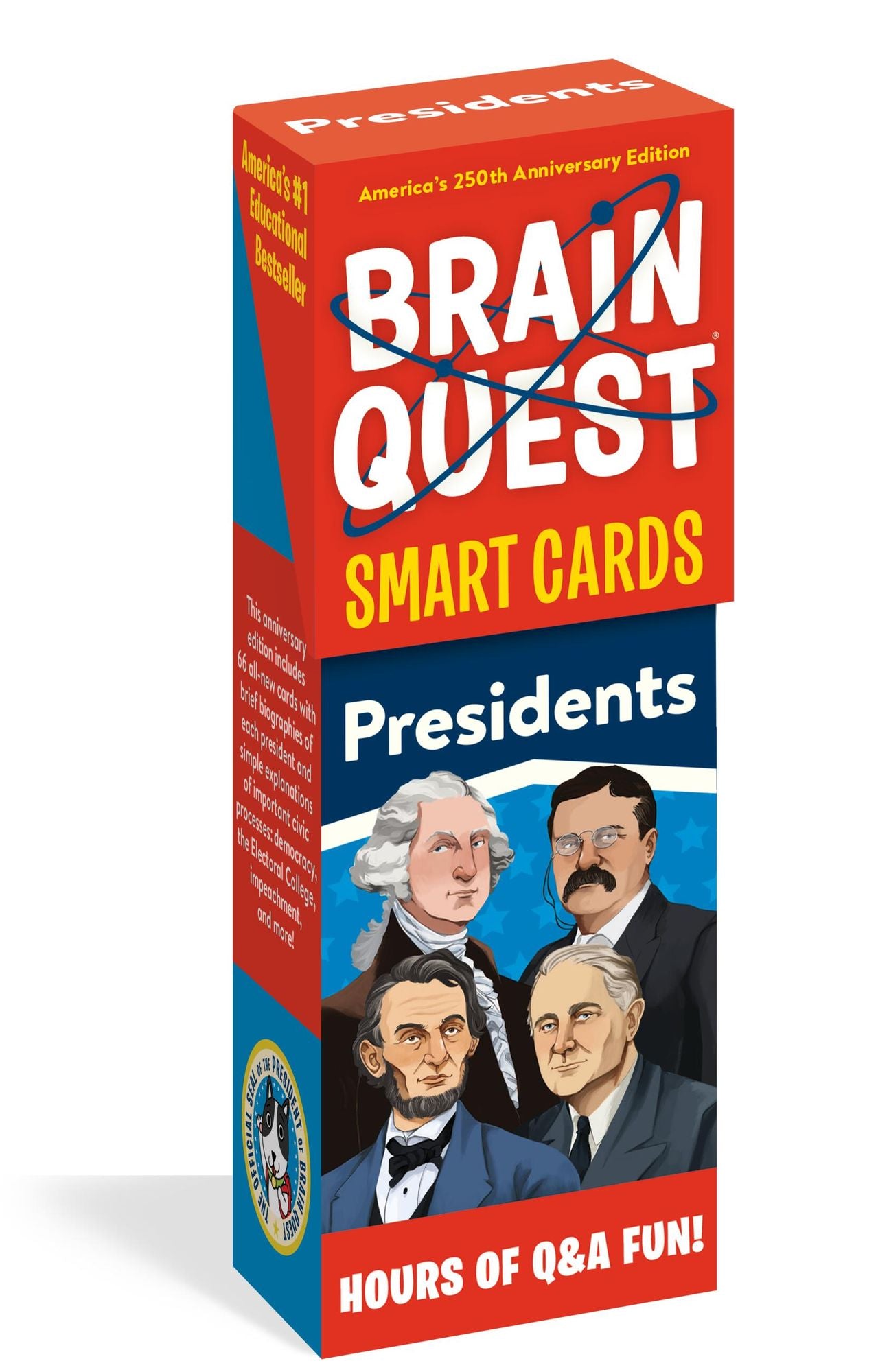 Brain Quest Presidents Smart Cards: America's 250th Anniversary Edition