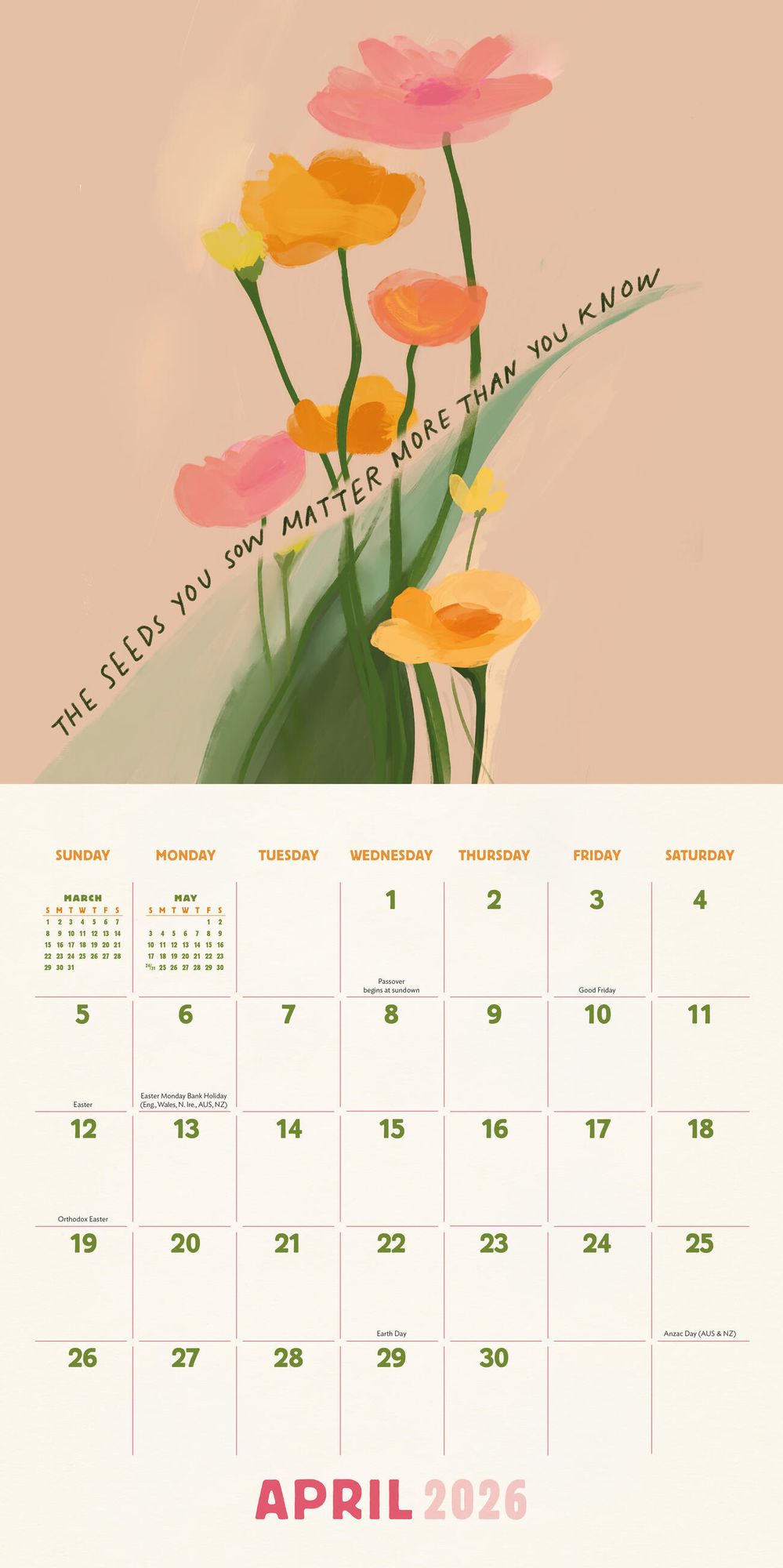 2026 Morgan Harper Nichols: Shine On, Anyway Wall Calendar