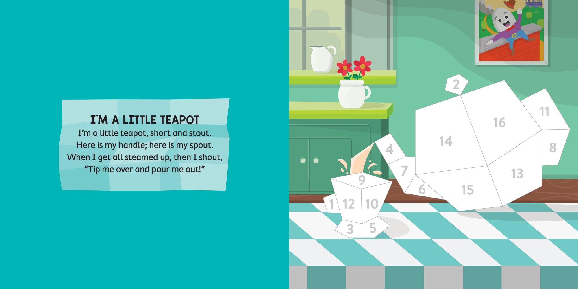 My First Paint by Sticker: Nursery Rhymes