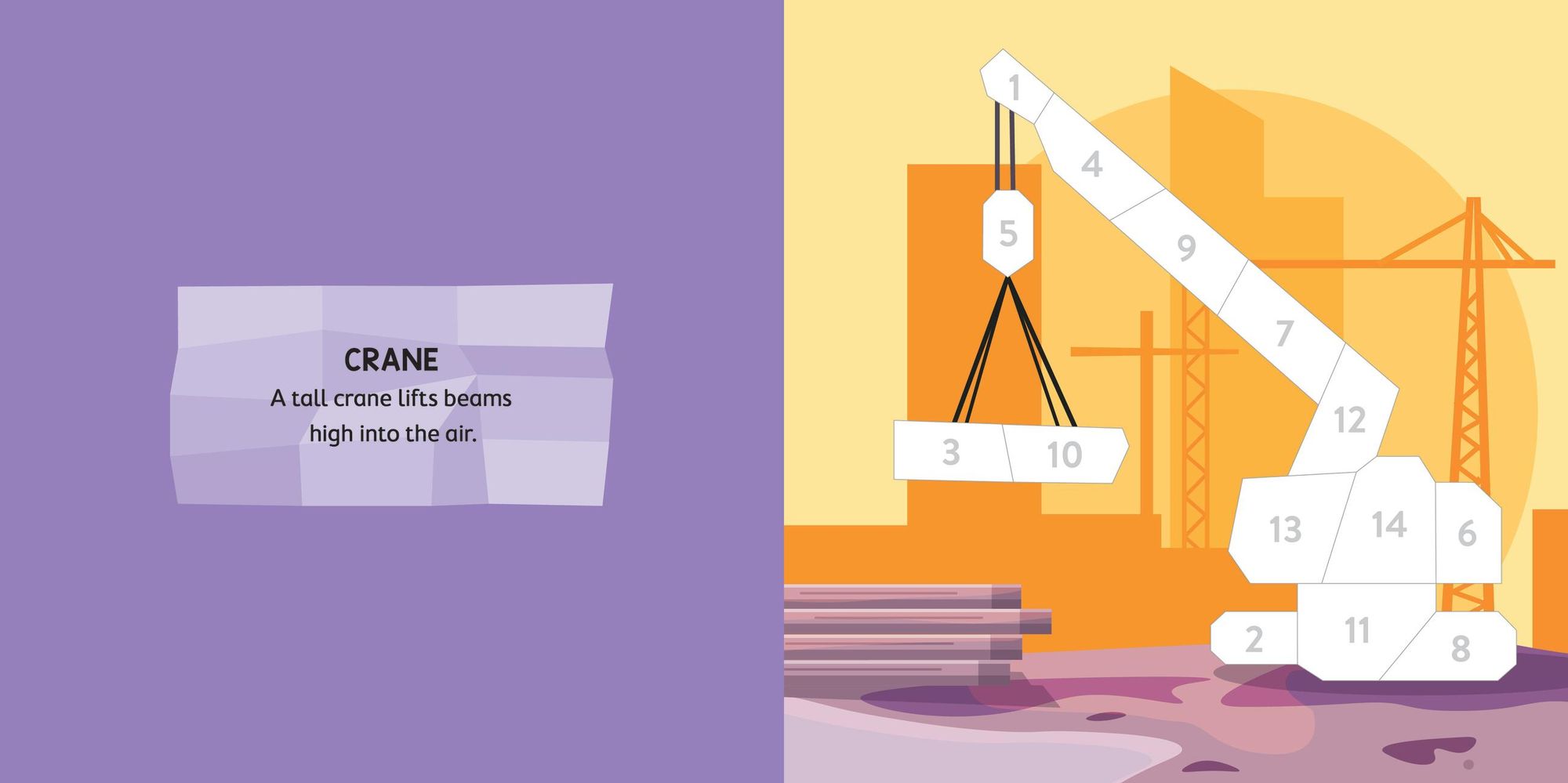 My First Paint by Sticker: Construction Site