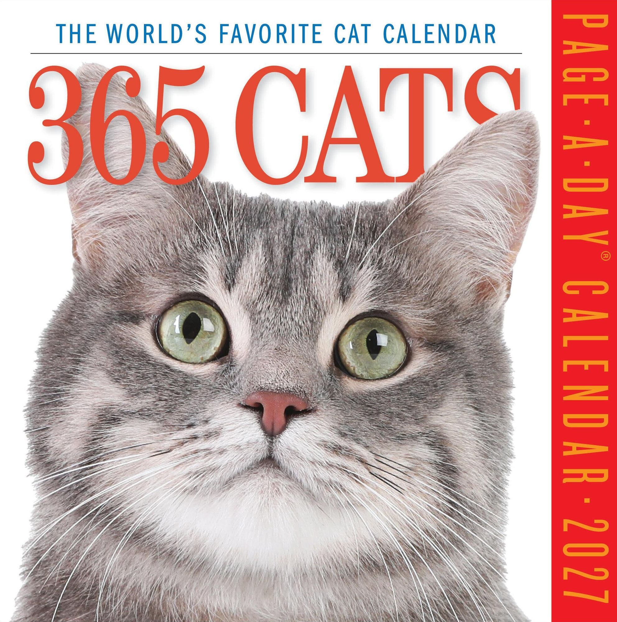 2027 365 Cats Page-A-Day Calendar