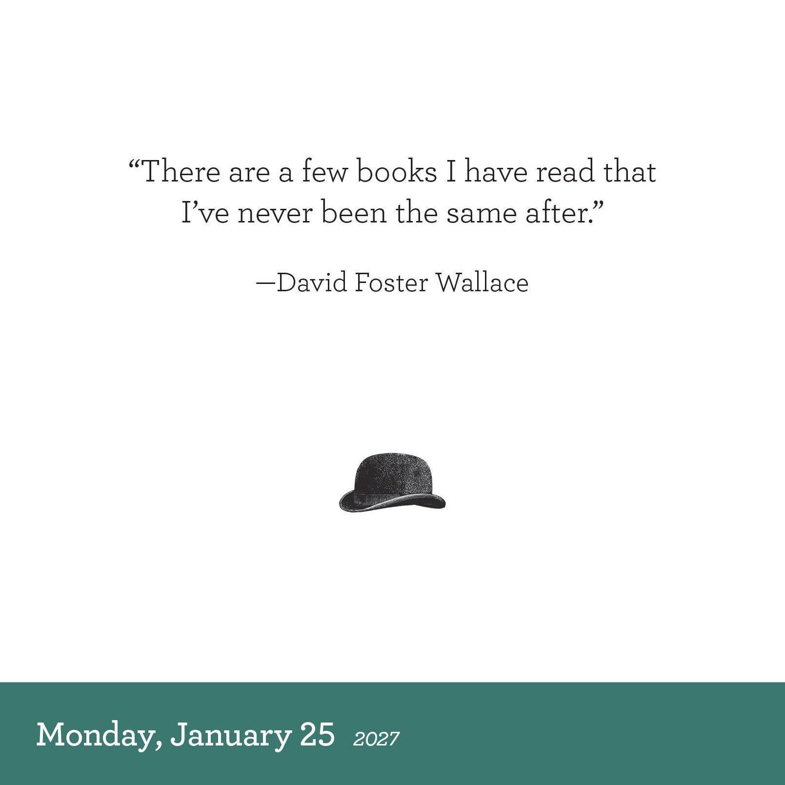 2027 A Book Lover's Year Page-A-Day Calendar
