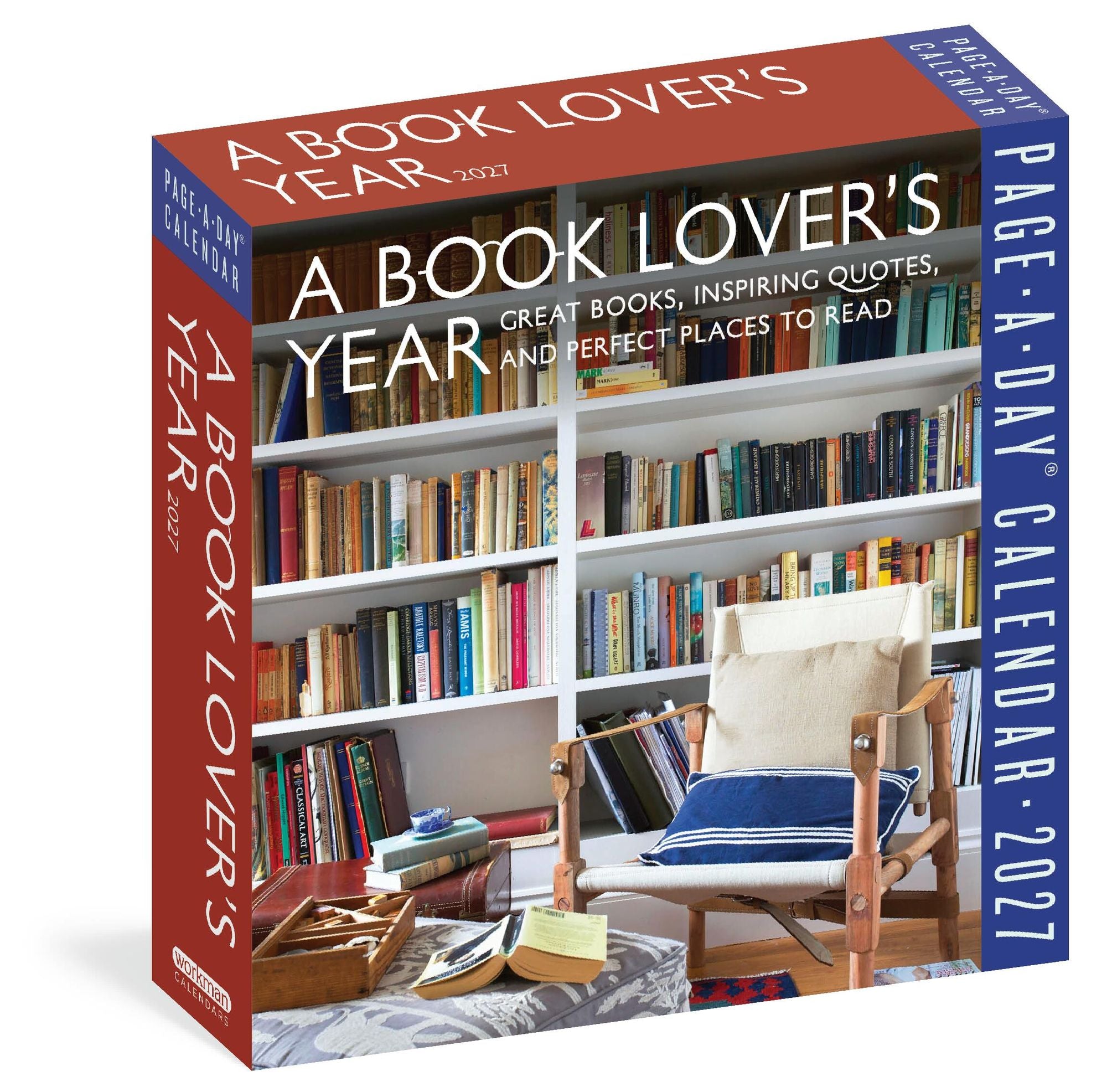 2027 A Book Lover's Year Page-A-Day Calendar