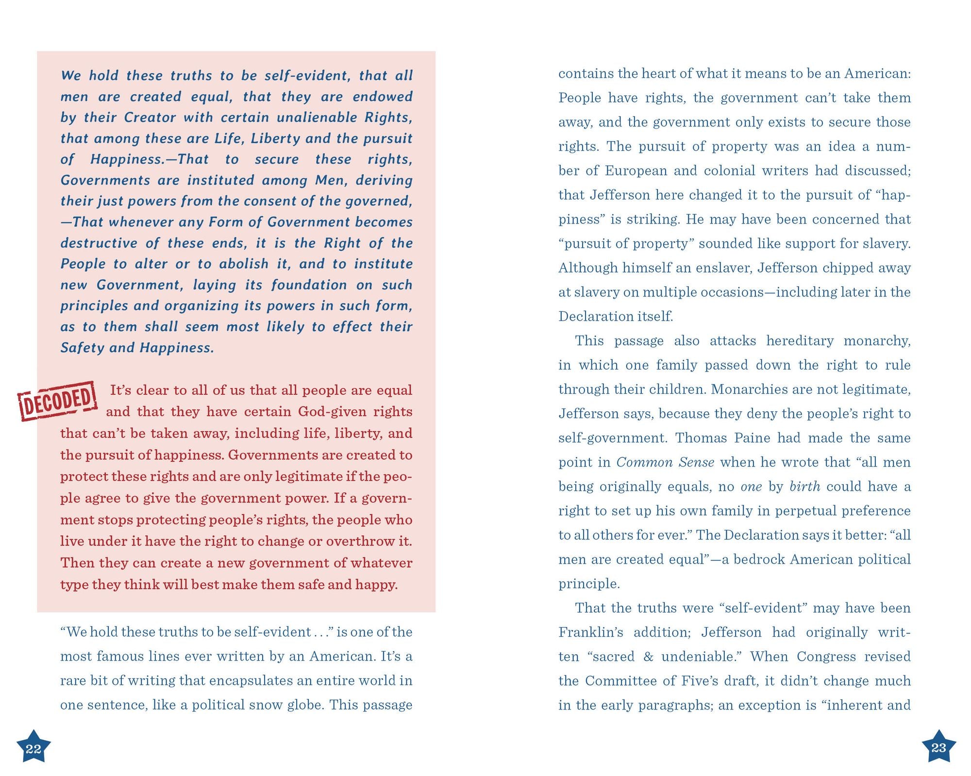 The Declaration Decoded: A Guide to the Document That Inspired Our Nation