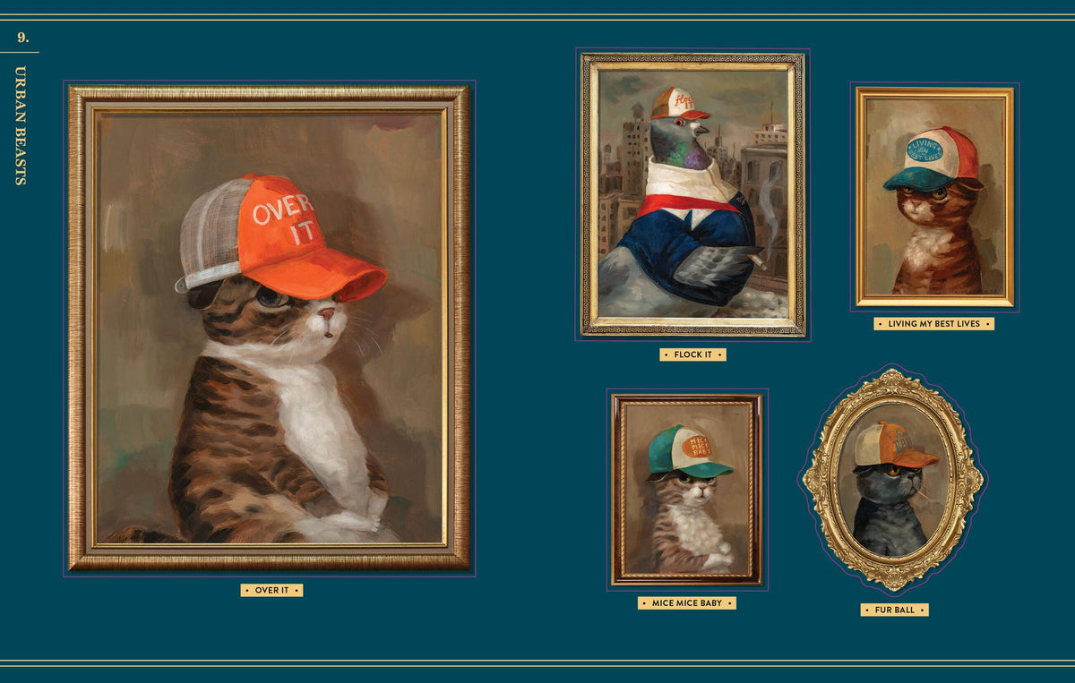 Vanity Fur: The Alison Friend Sticker Book