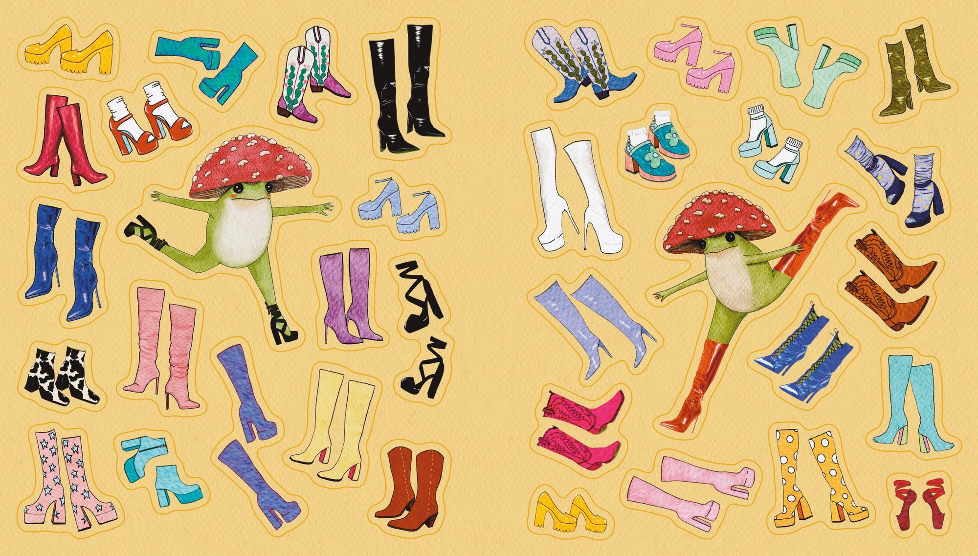 The Little Frog Sticker Book: More Than 700 Stickers!