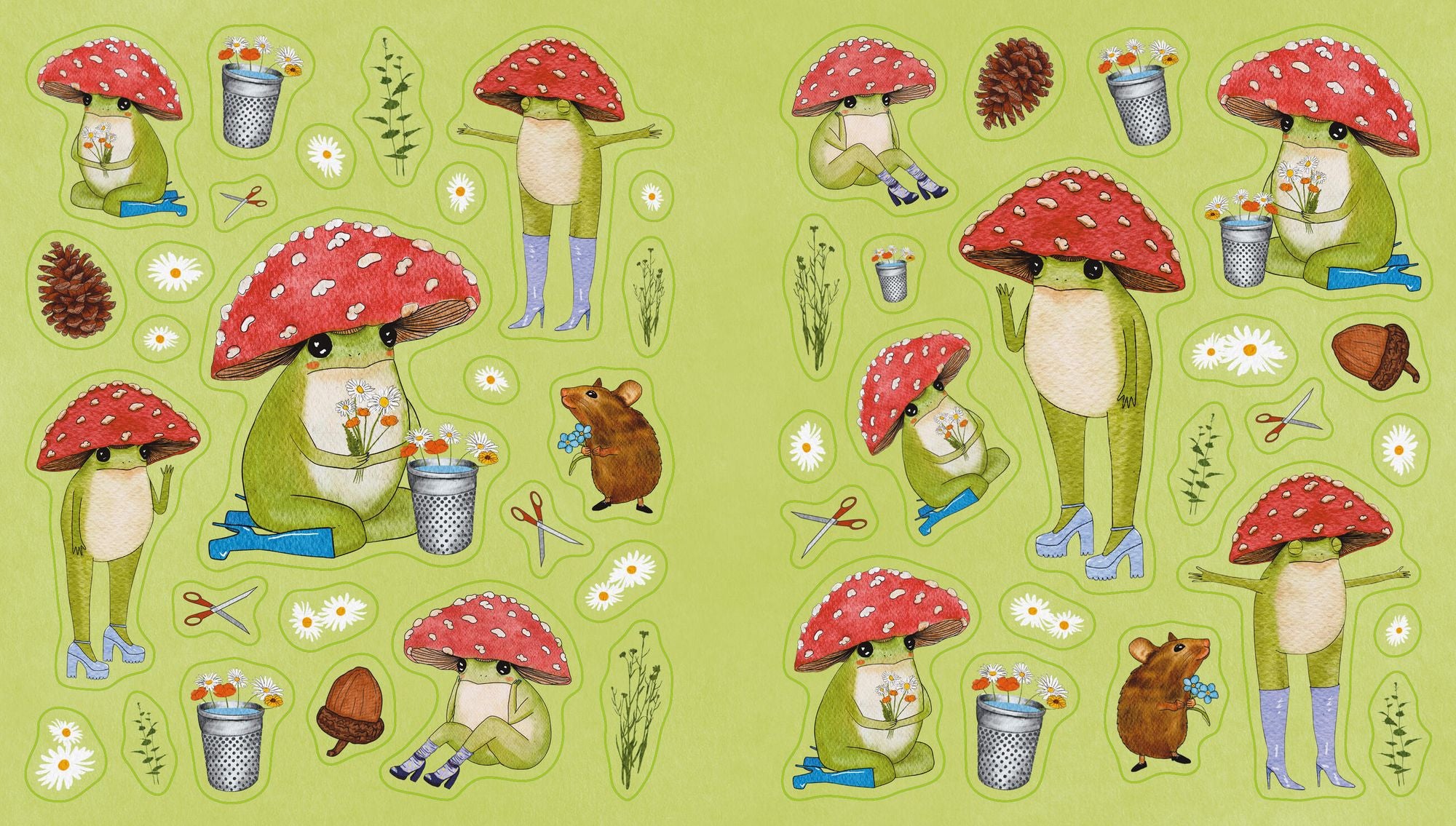 The Little Frog Sticker Book: More Than 700 Stickers!