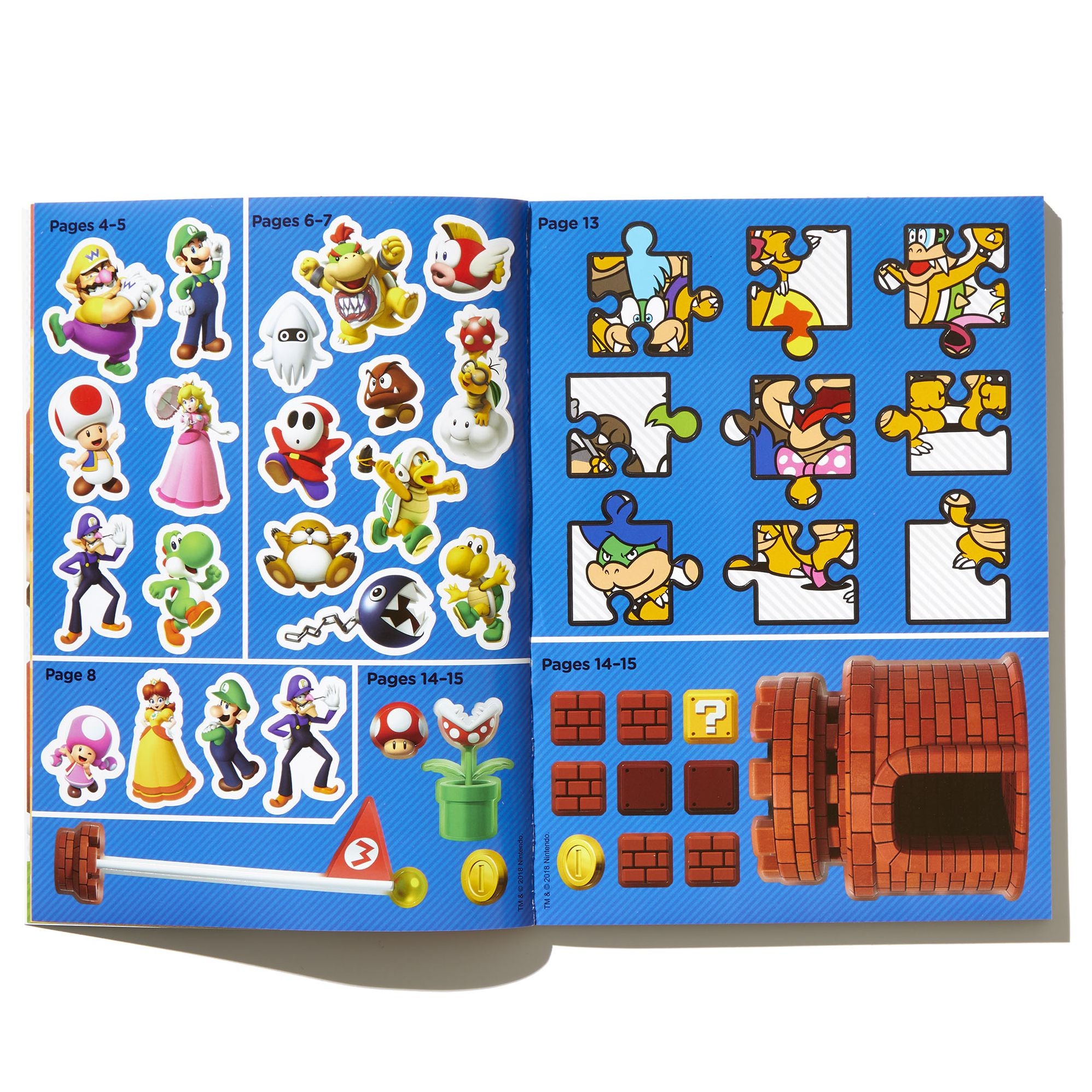 Super Mario Official Sticker Book