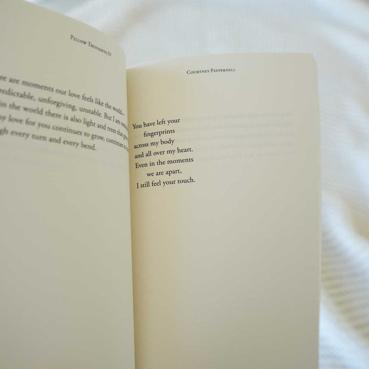Pillow Thoughts IV: Stitching the Soul
