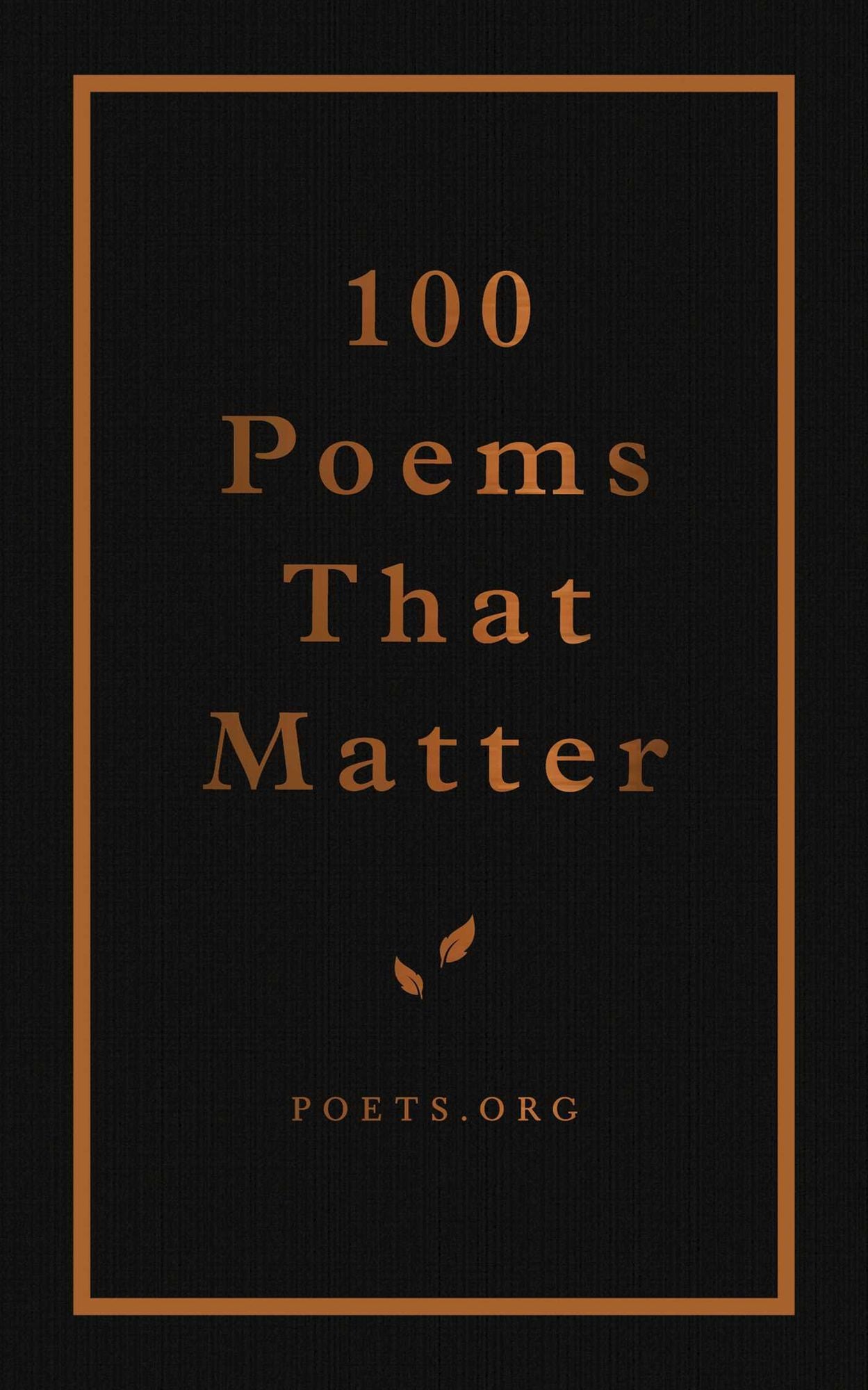 100 Poems That Matter