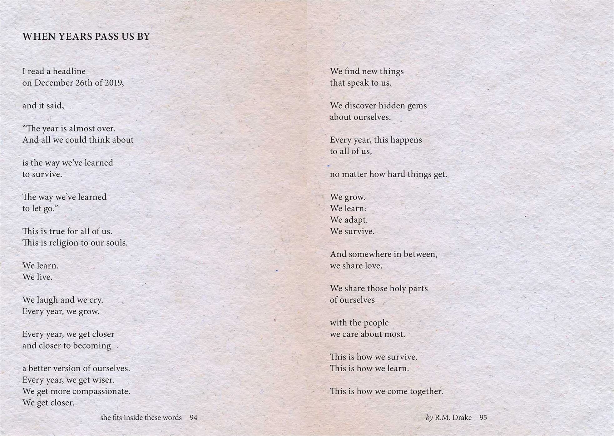 She Fits Inside These Words