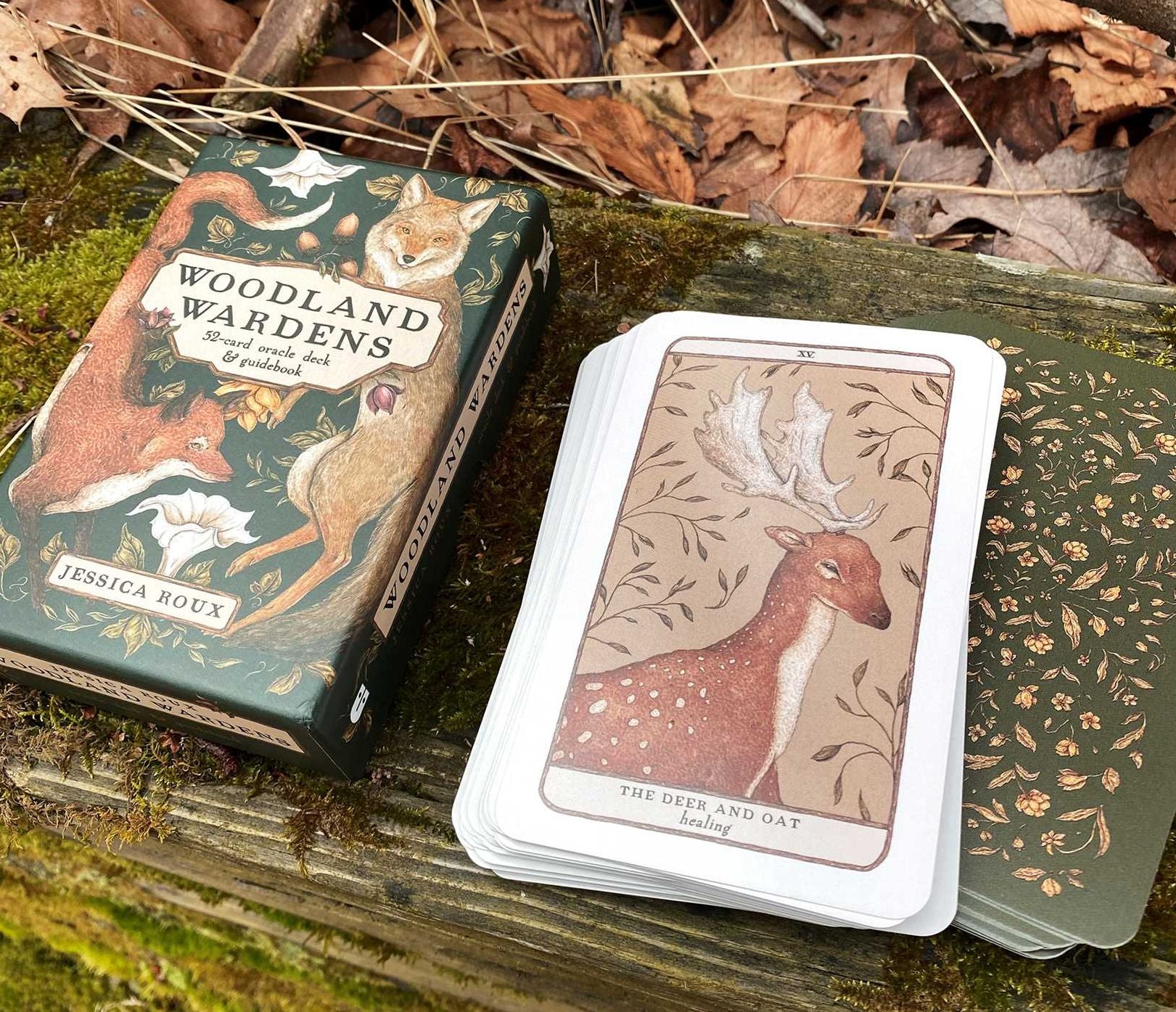 Woodland Wardens: A 52-Card Oracle Deck & Guidebook