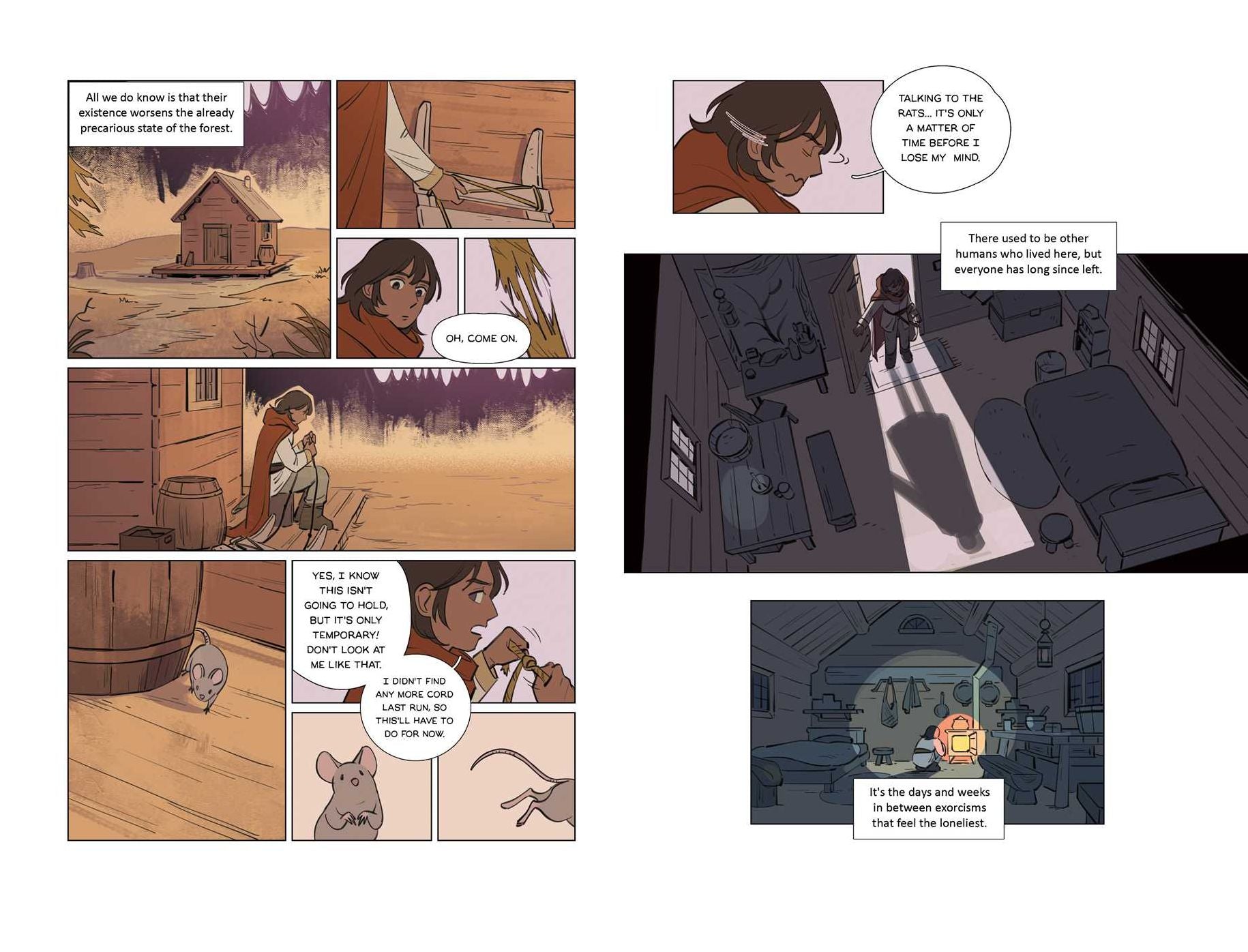 Red and the Wolves: A Graphic Novel