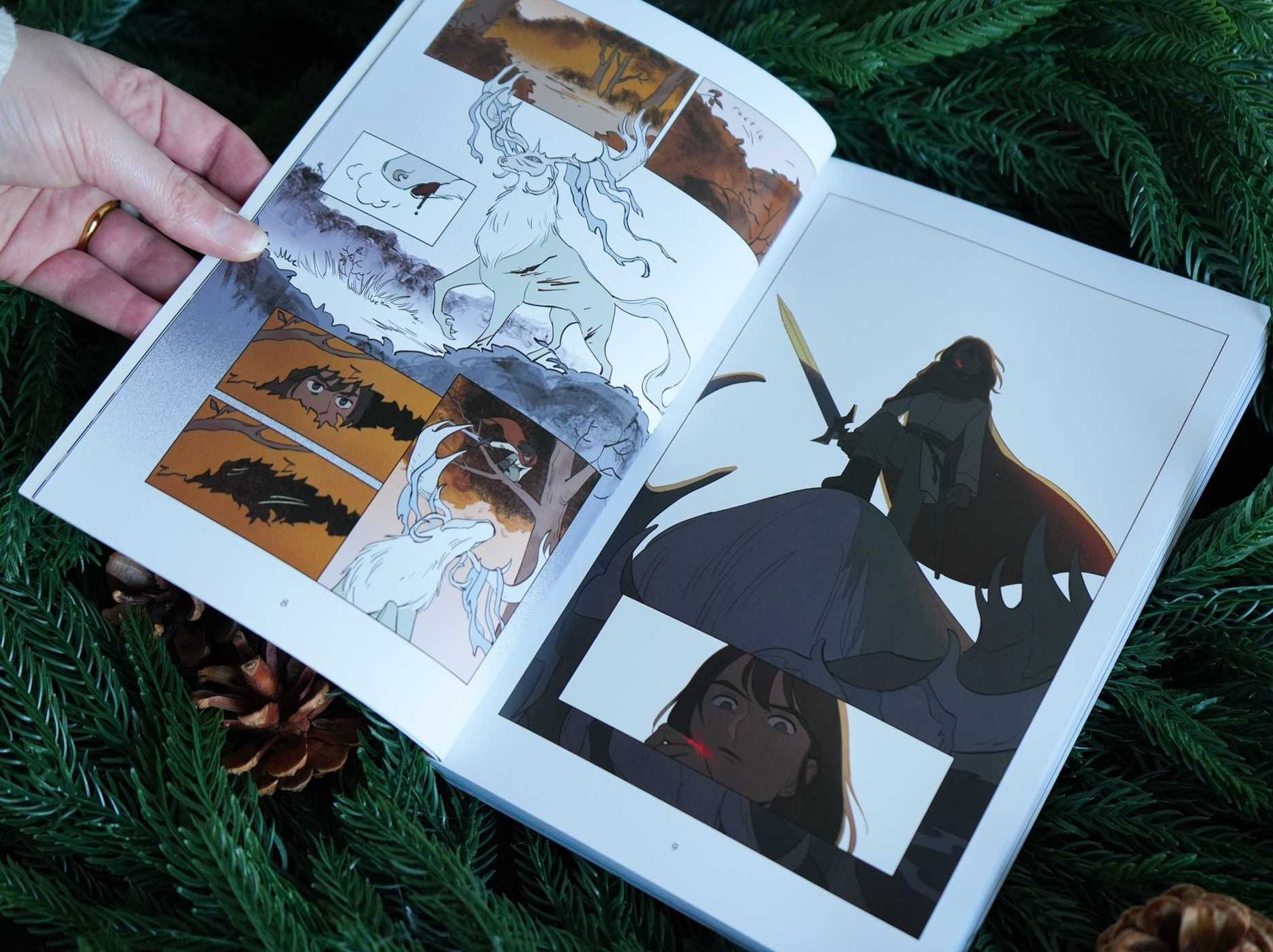 Red and the Wolves: A Graphic Novel