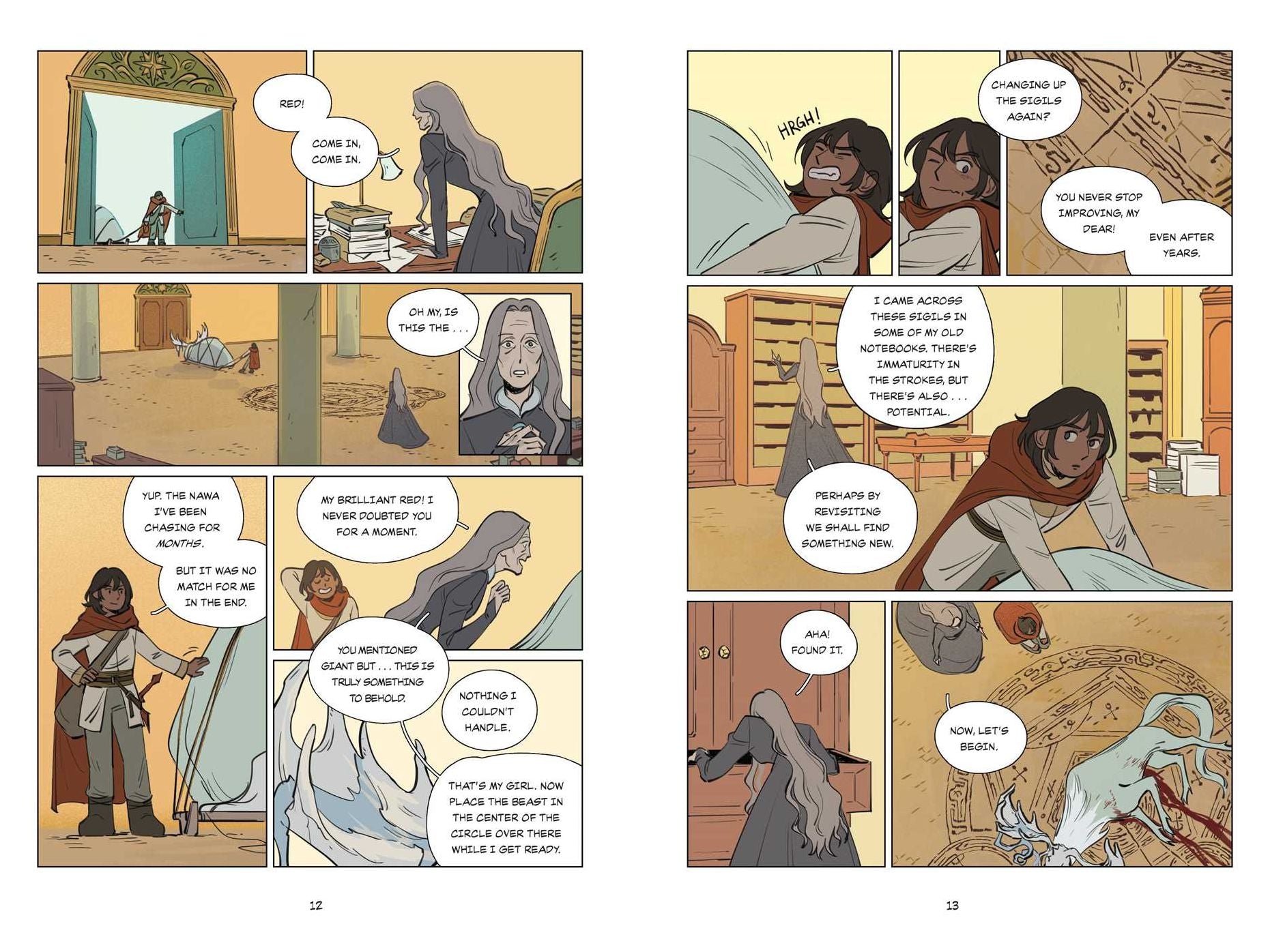 Red and the Wolves: A Graphic Novel