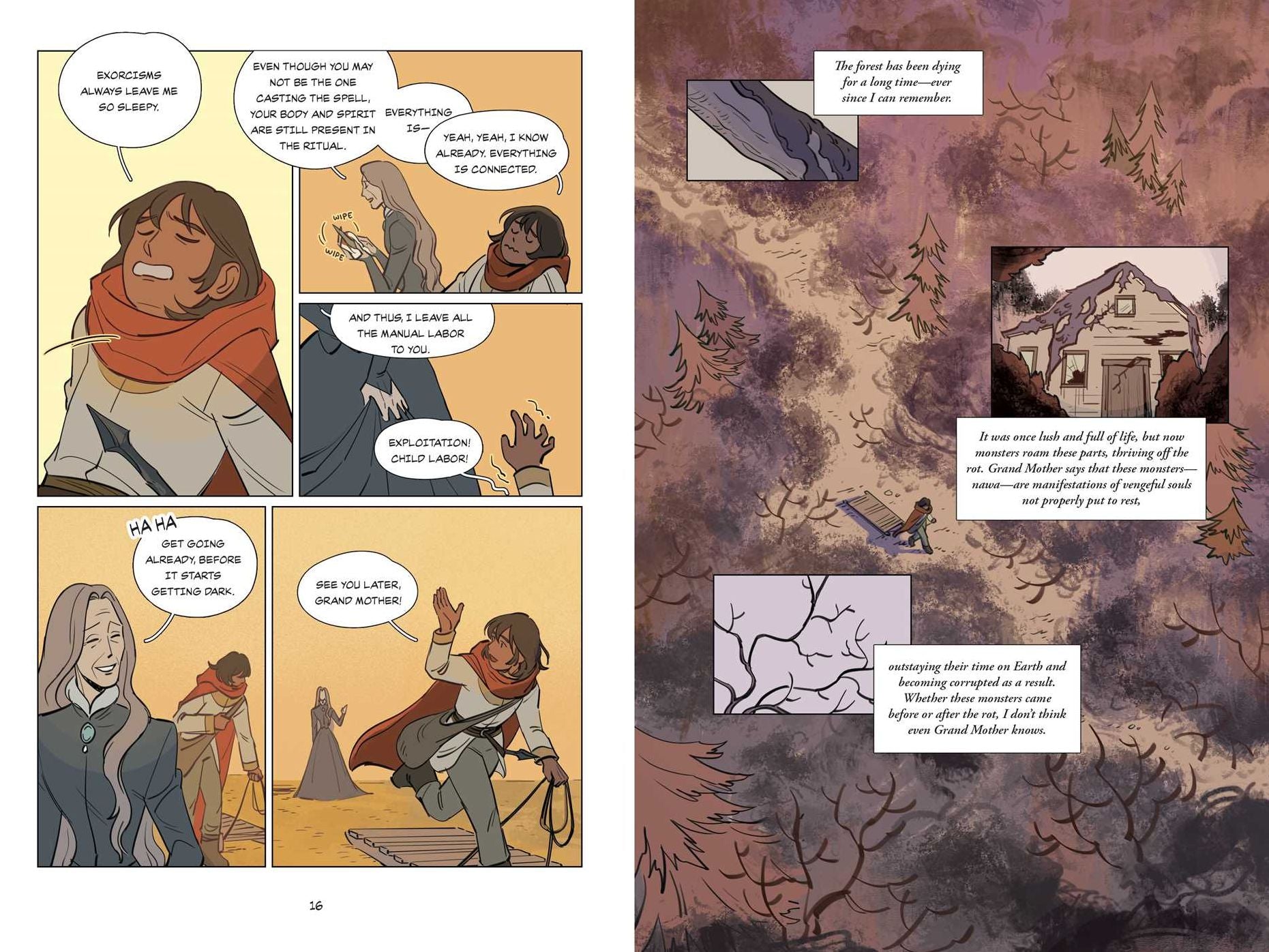 Red and the Wolves: A Graphic Novel