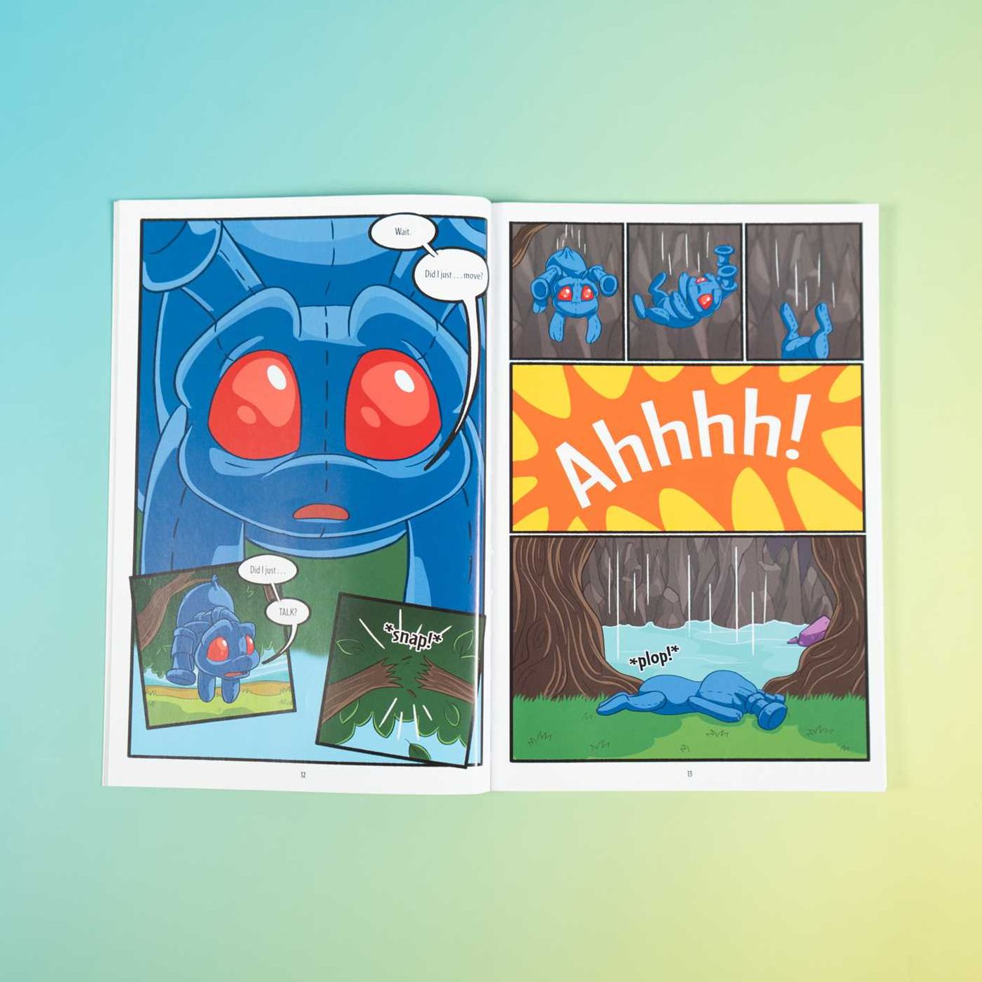 Neopets: The Discarded Magical Blue Grundo Plushie of Prosperity