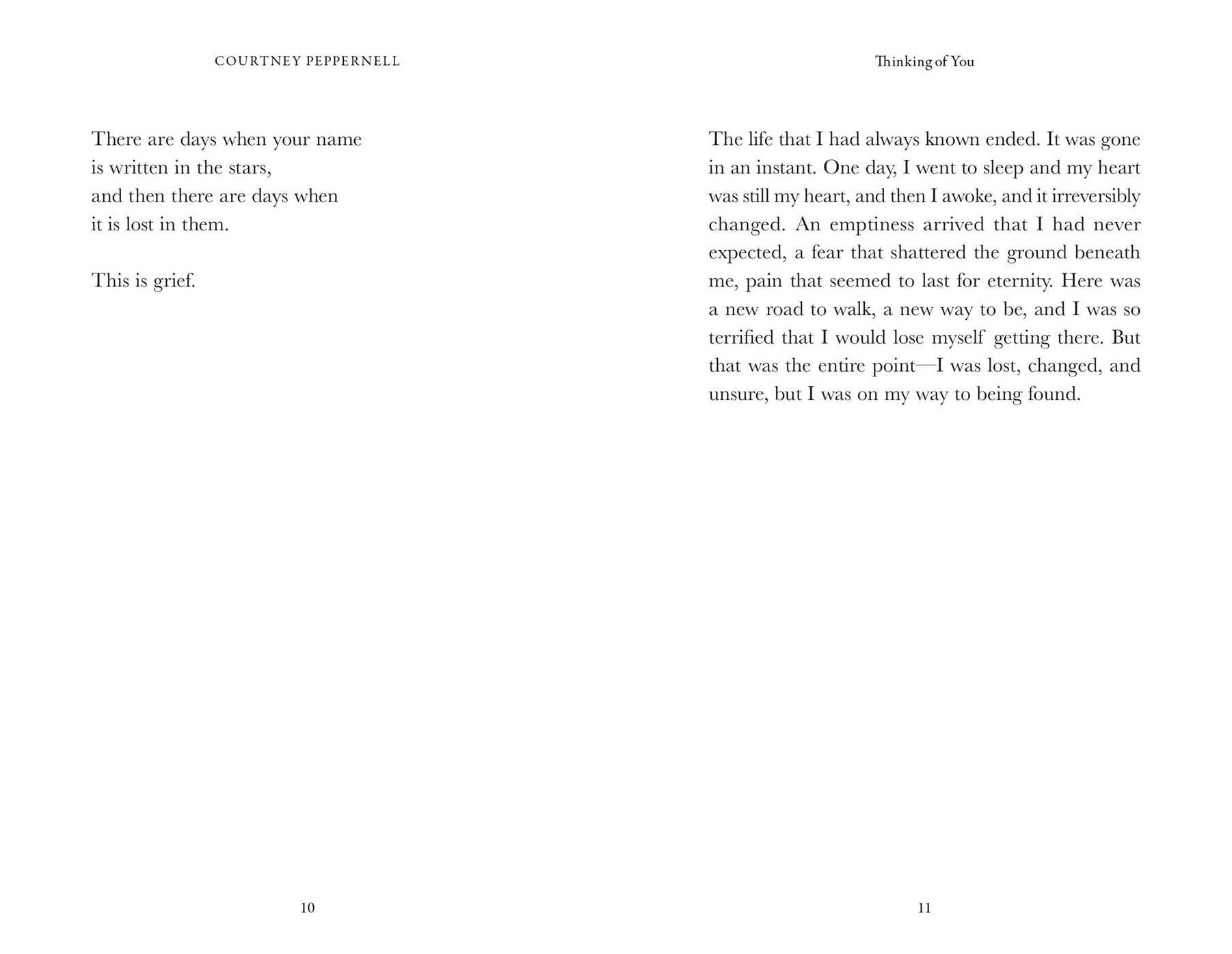 Thinking of You: Poems on Grief, Loss, and Healing